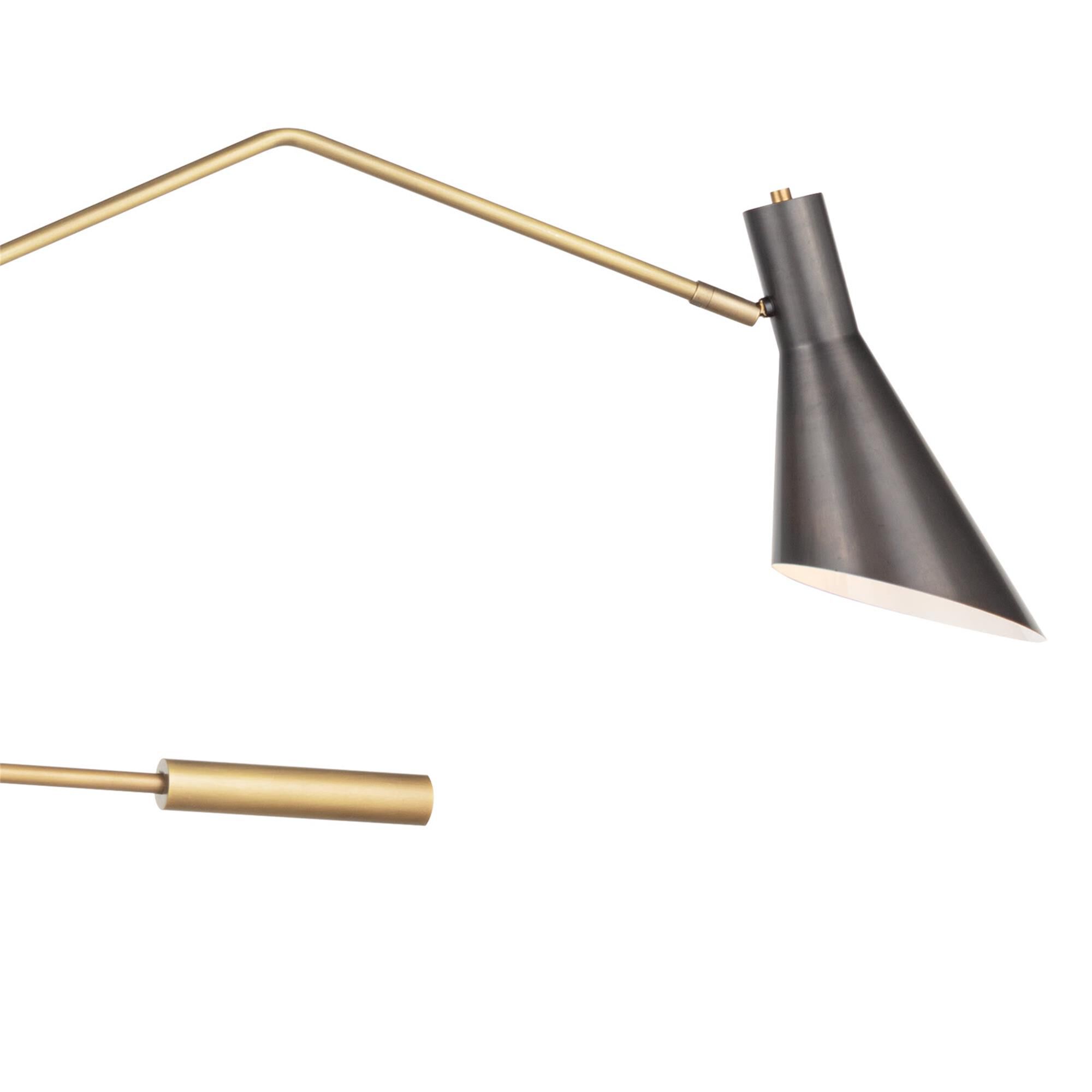 Shown in Blackened Brass finish