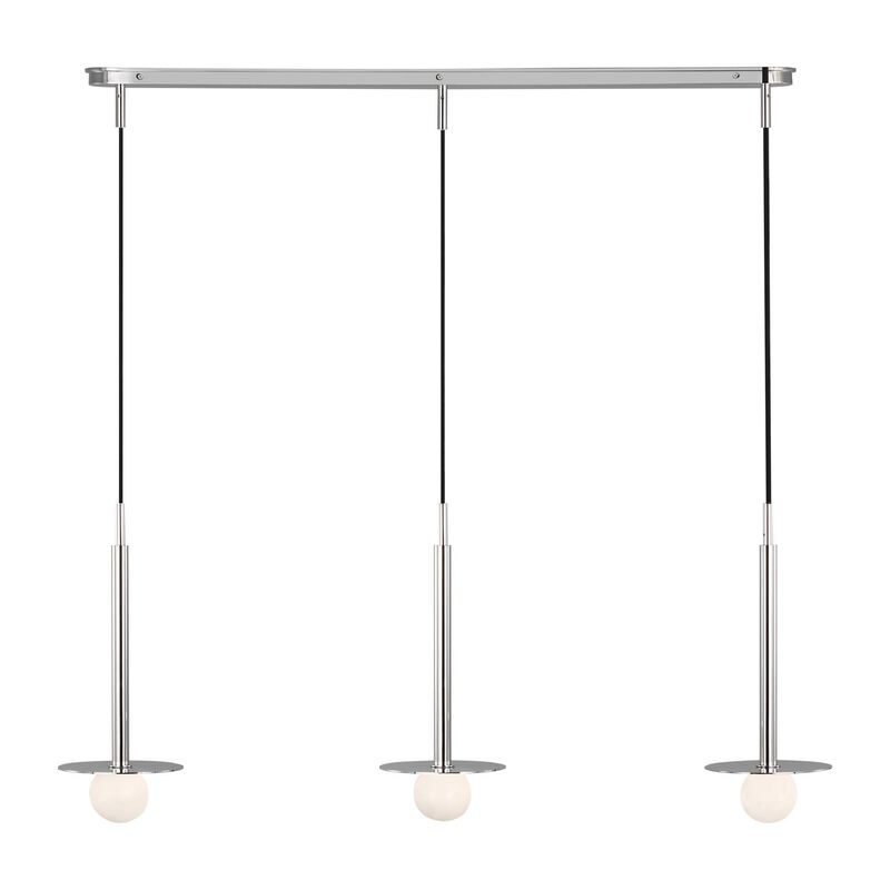 Kelly Wearstler Nodes 48 Inch Linear Chandelier by Visual Comfort Studio
