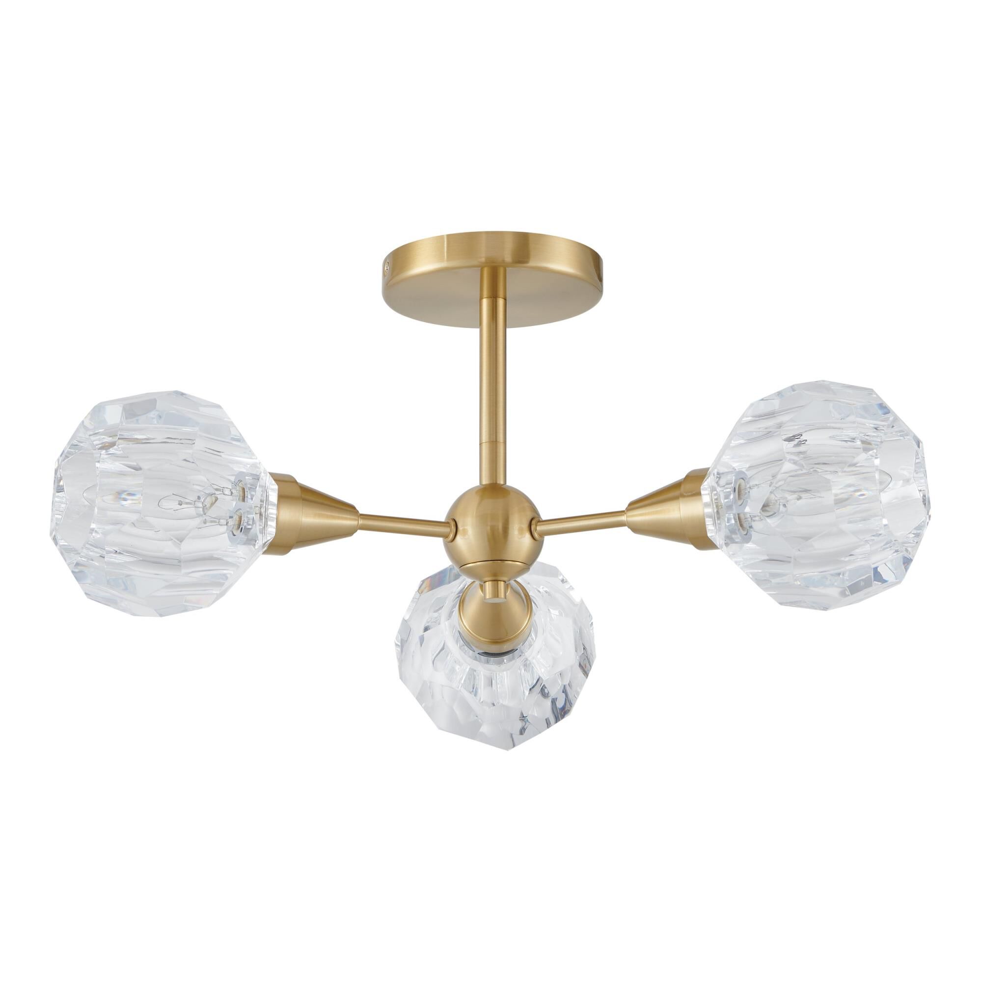 Helena 20 Inch Semi Flush Mount by Eglo Lighting