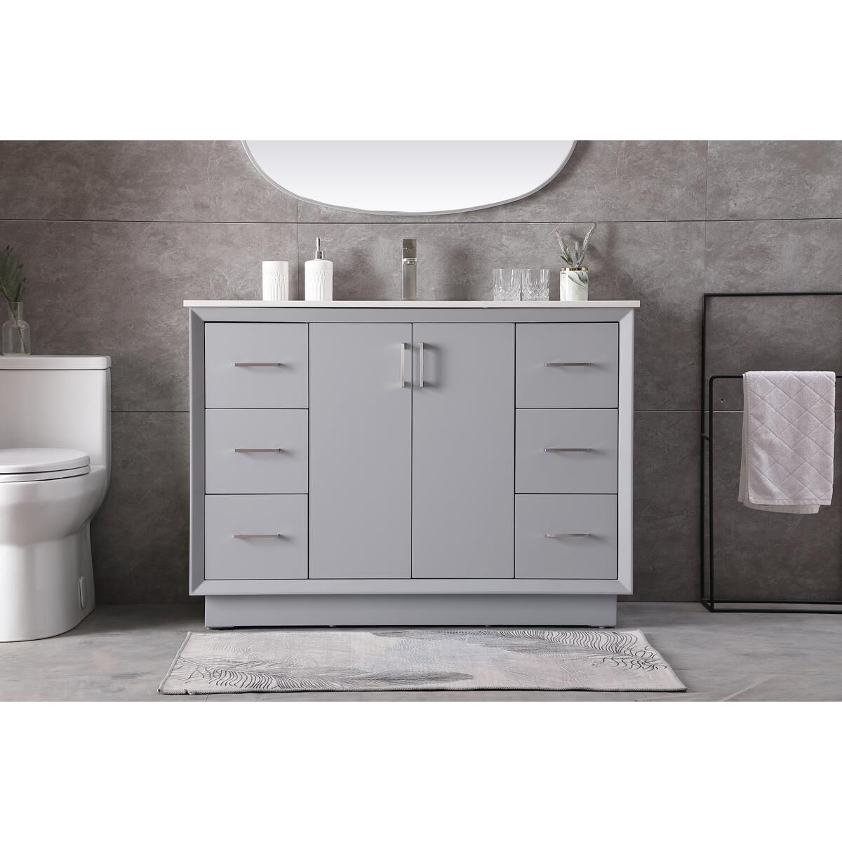 Hayes 48 Inch Bath Vanity by Elegant Decor