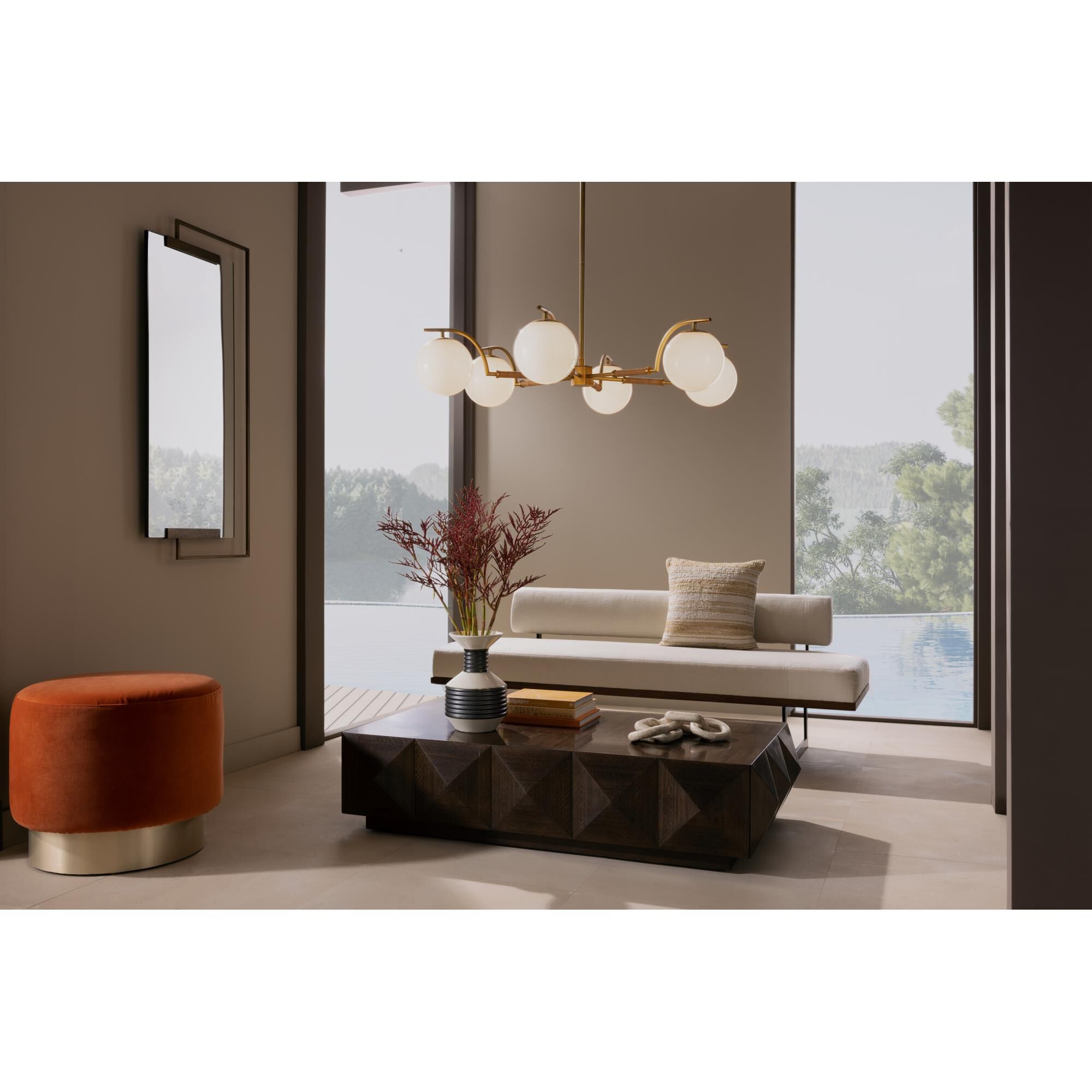 Shown in Antique Brass finish