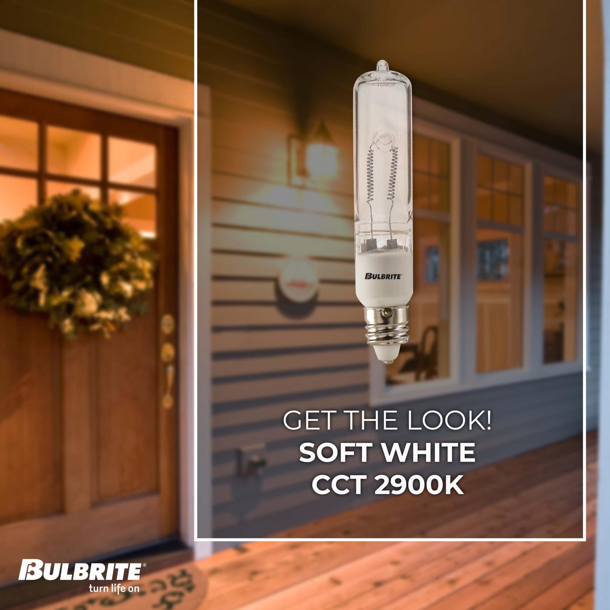 250 Watt 2900K T4 Halogen Light Bulb,