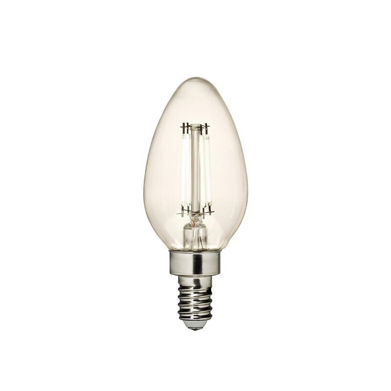 Dimmable 4 Watt 2700K Torpedo Shaped LED Light Bulb by Visual Comfort Studio Collection