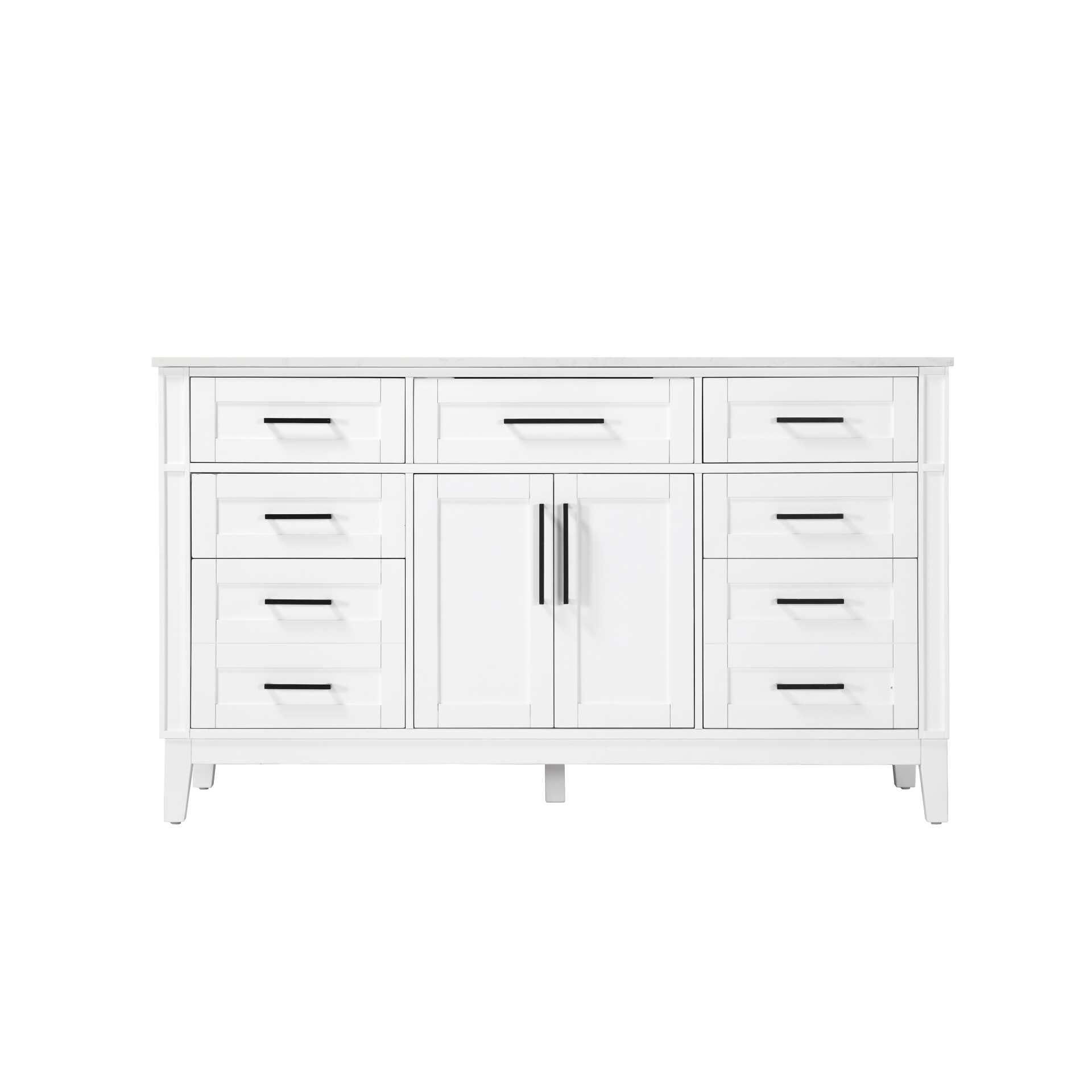 Shown in White finish