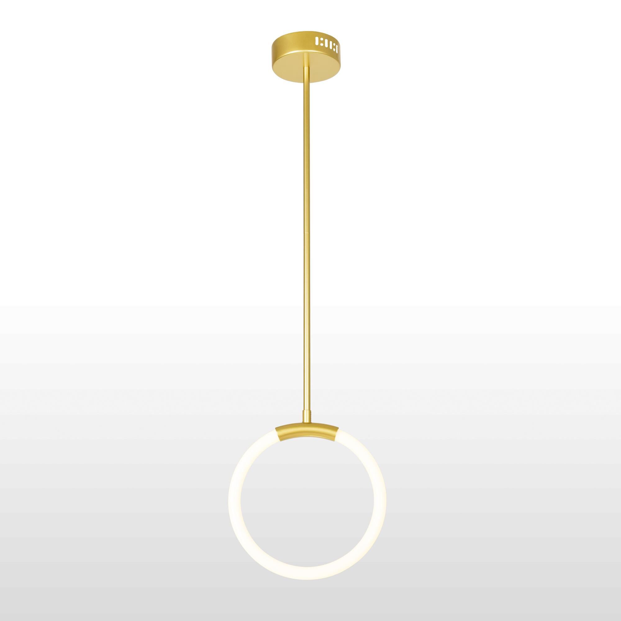CWI Lighting Hoops 10 Inch LED Mini Pendant