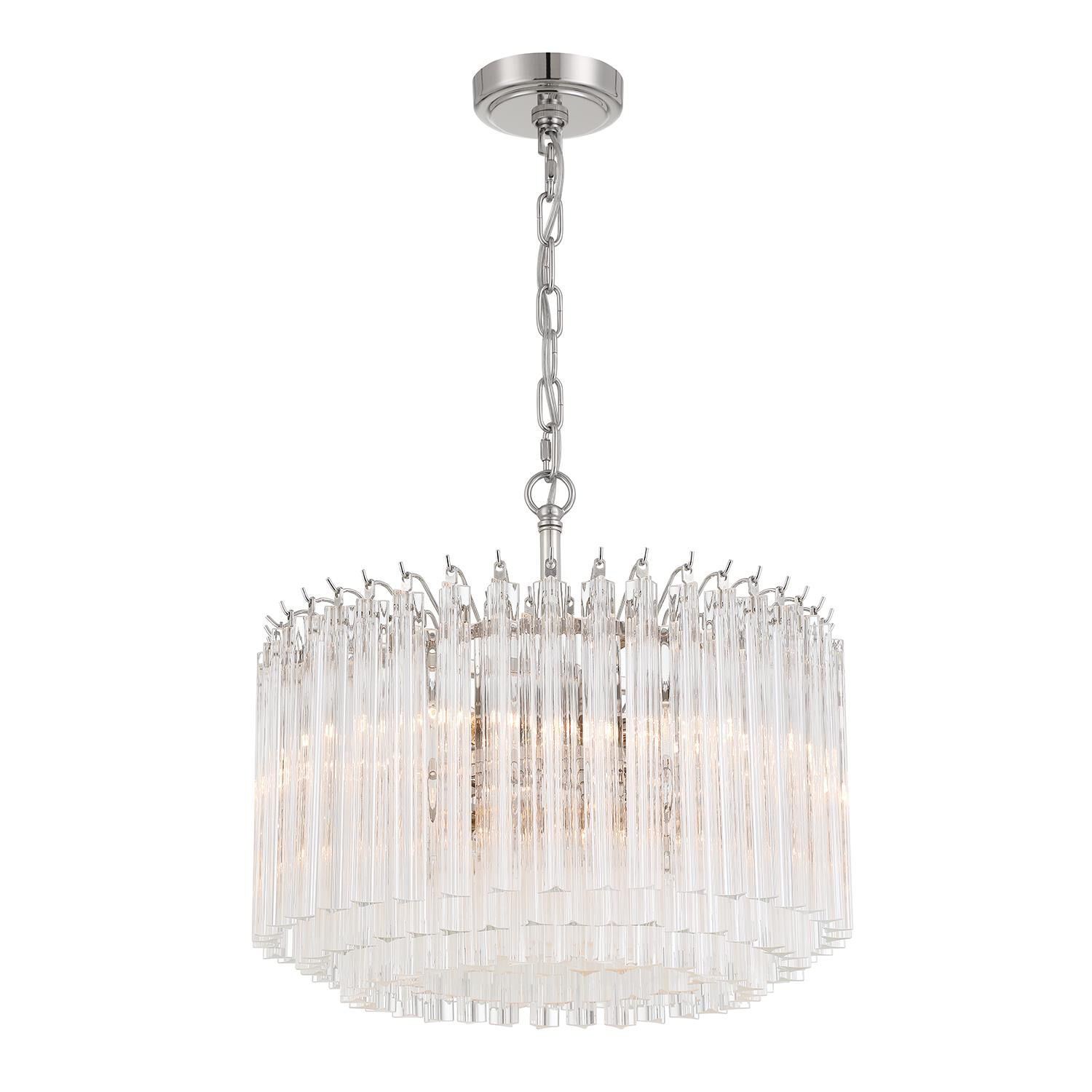 Lofton 18 Inch Mini Chandelier by Crystorama