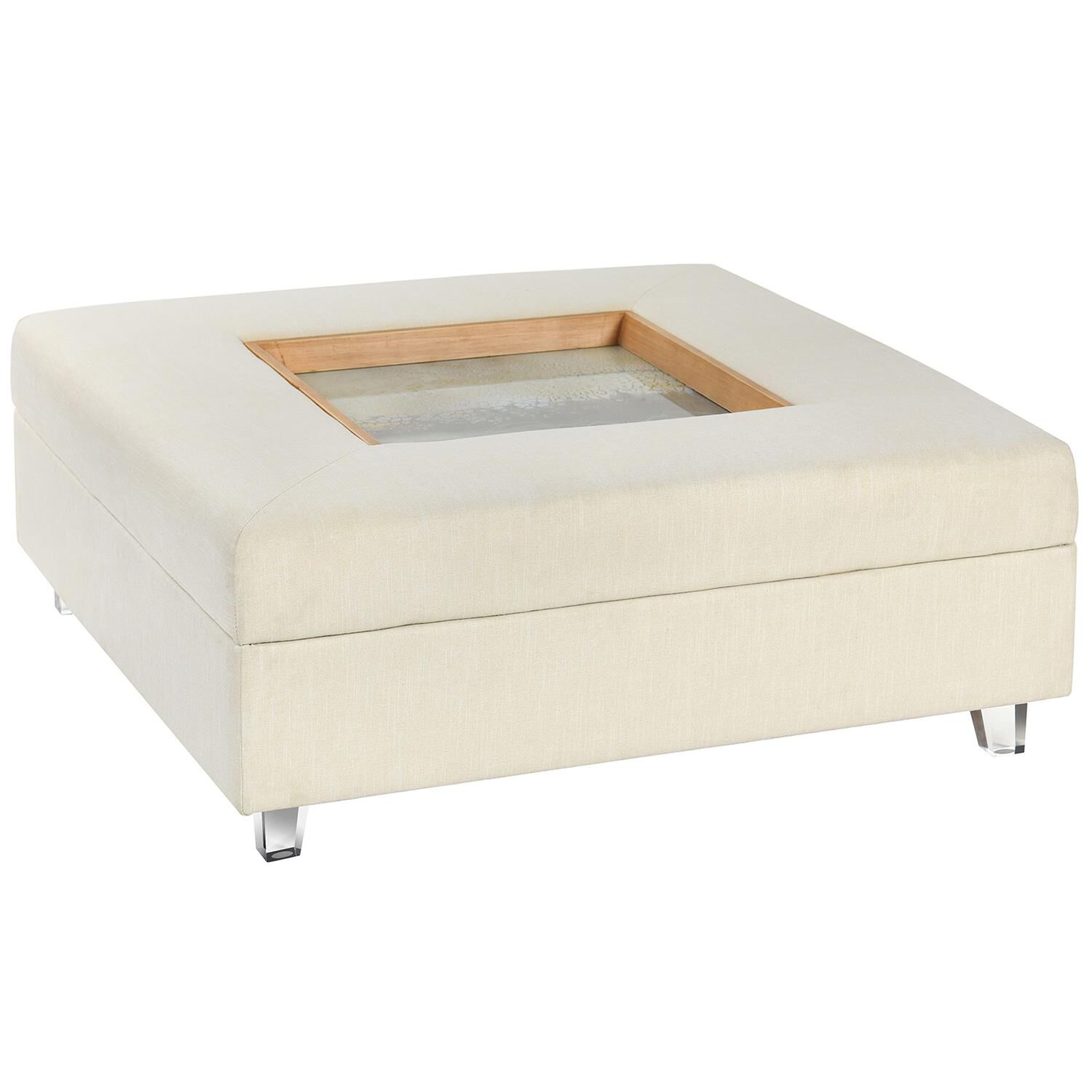 Shown in Cream and Clear finish