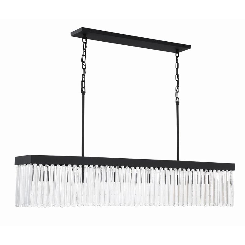 Emory Medium Linear Chandelier by Crystorama