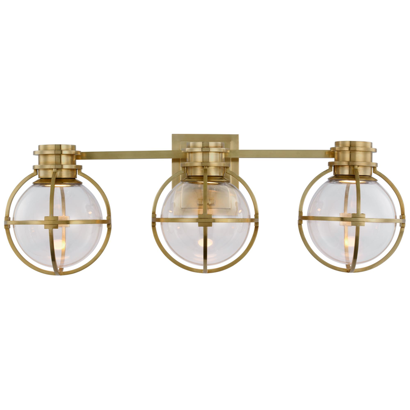 Visual Comfort Signature Collection Chapman & Myers Gracie 24 Inch LED Bath Vanity Light
