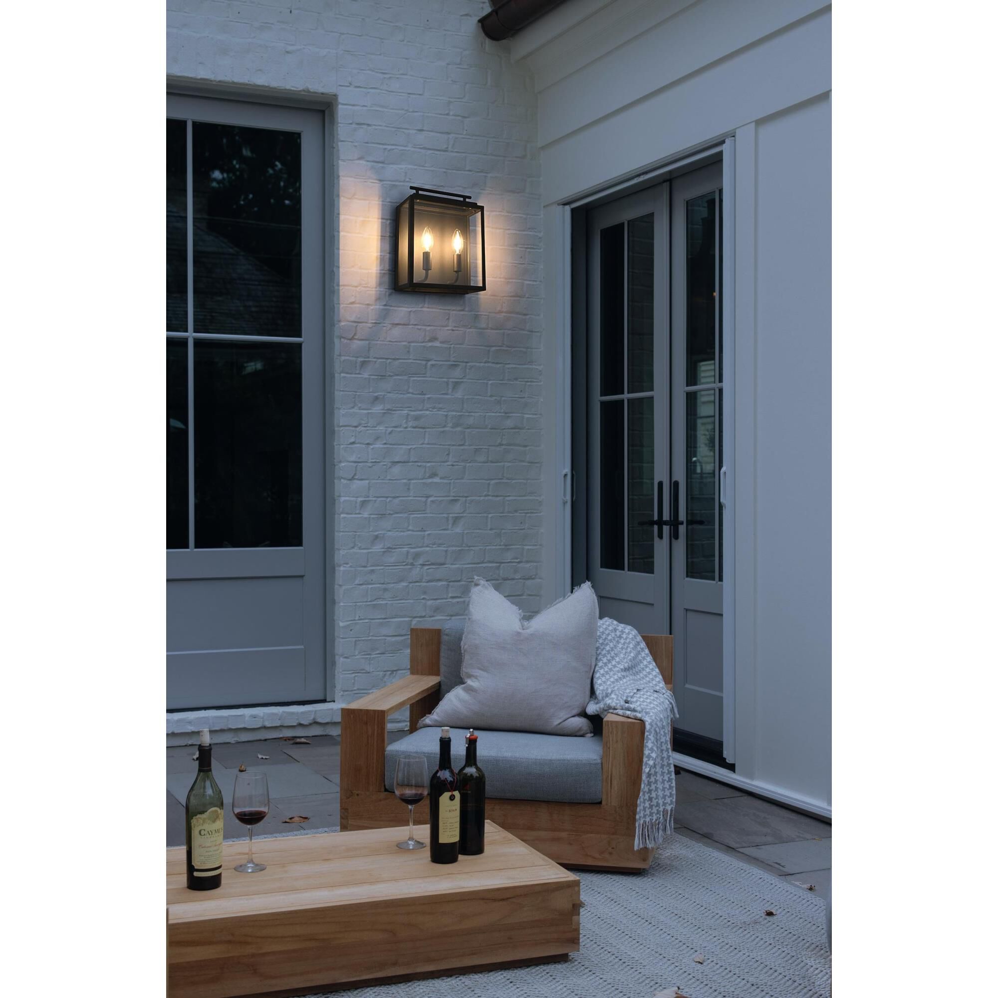 Valentin 12 Inch Outdoor Wall Light by Elegant Lighting