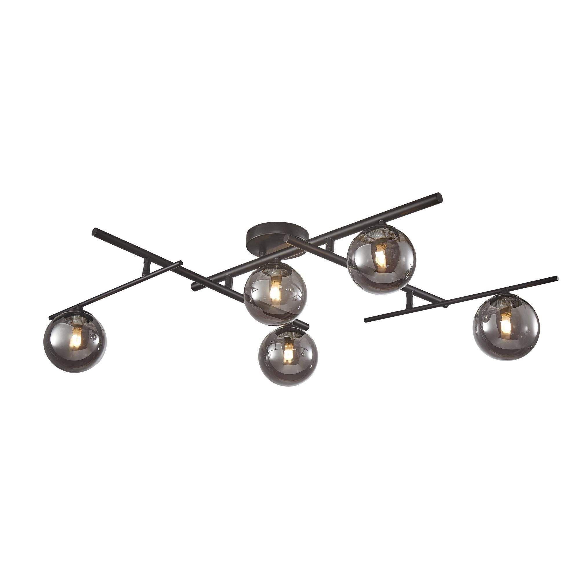 Modena 25 Inch Semi Flush Mount,