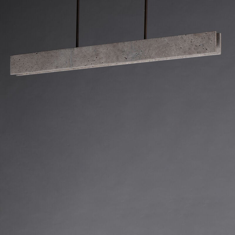Lintel Medium Linear Chandelier by ET2 Lighting