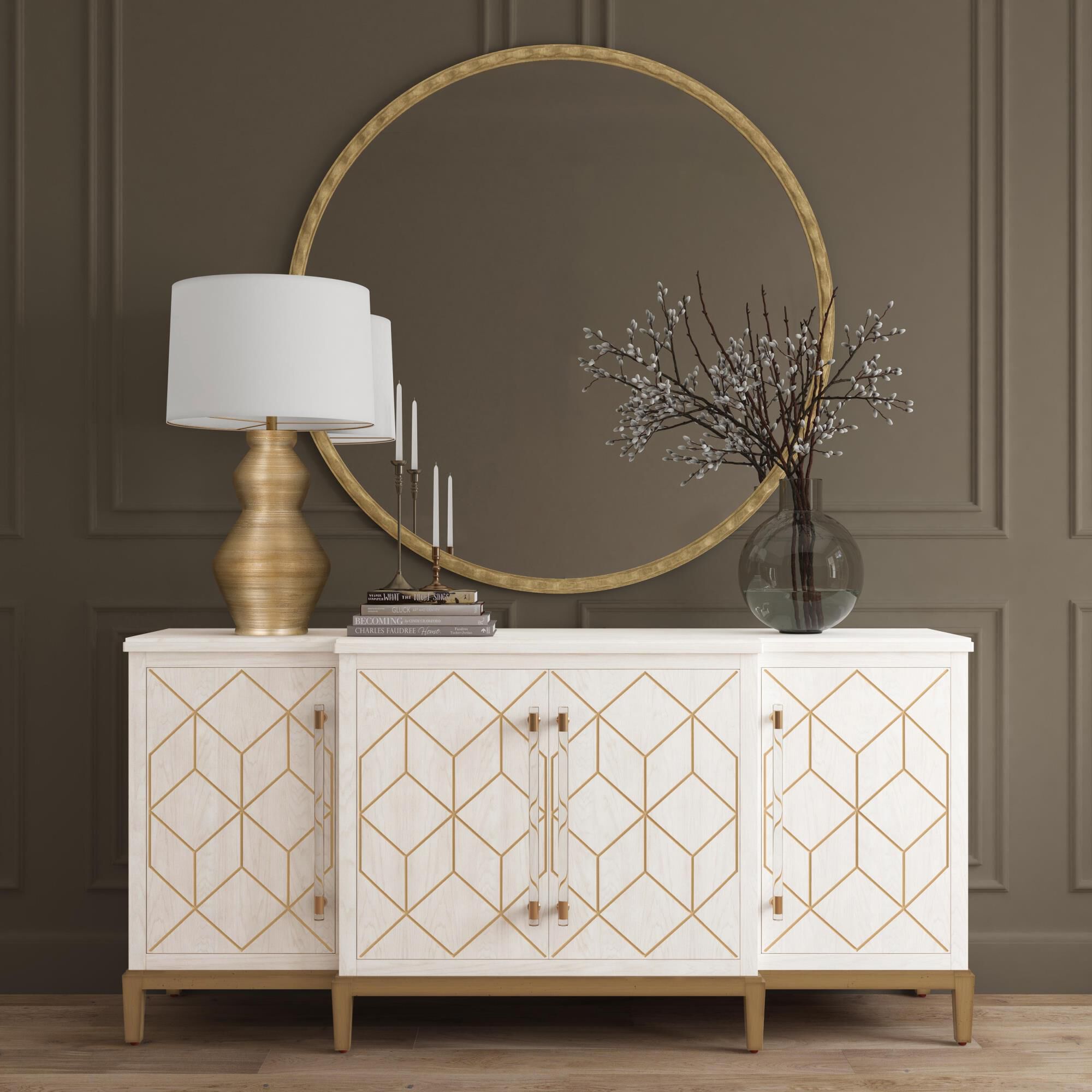 Perrine Credenza by Bassett Mirror Company