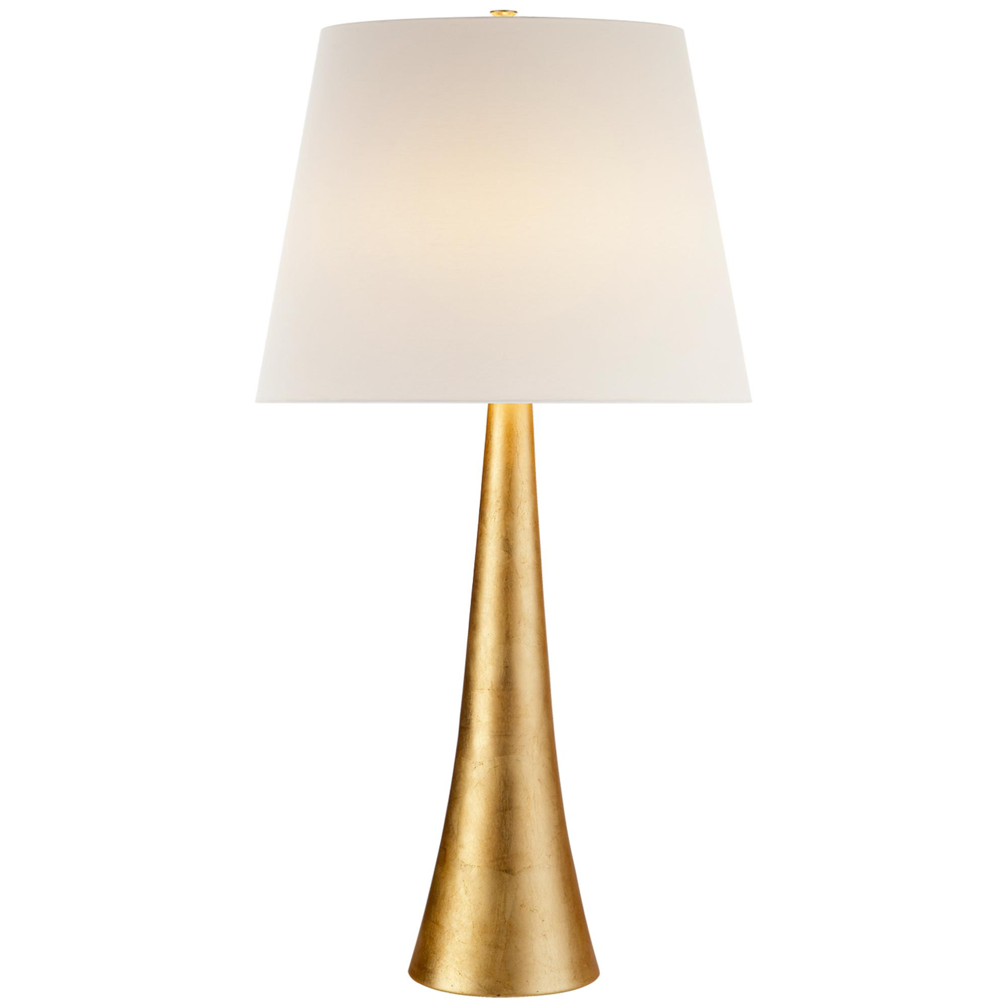 Shown in Gild finish and Linen shade