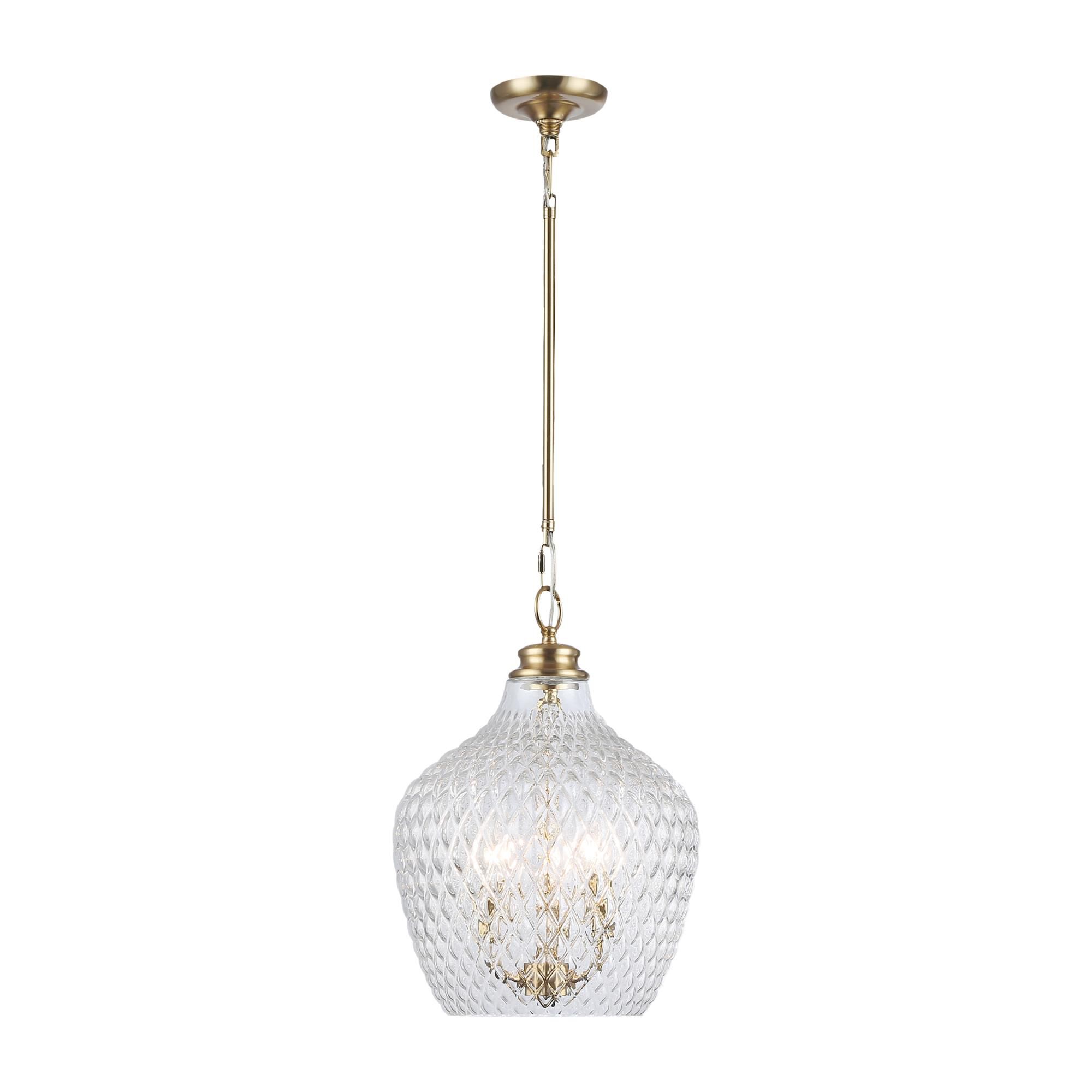 Adeline 11 Inch Mini Pendant by Golden Lighting
