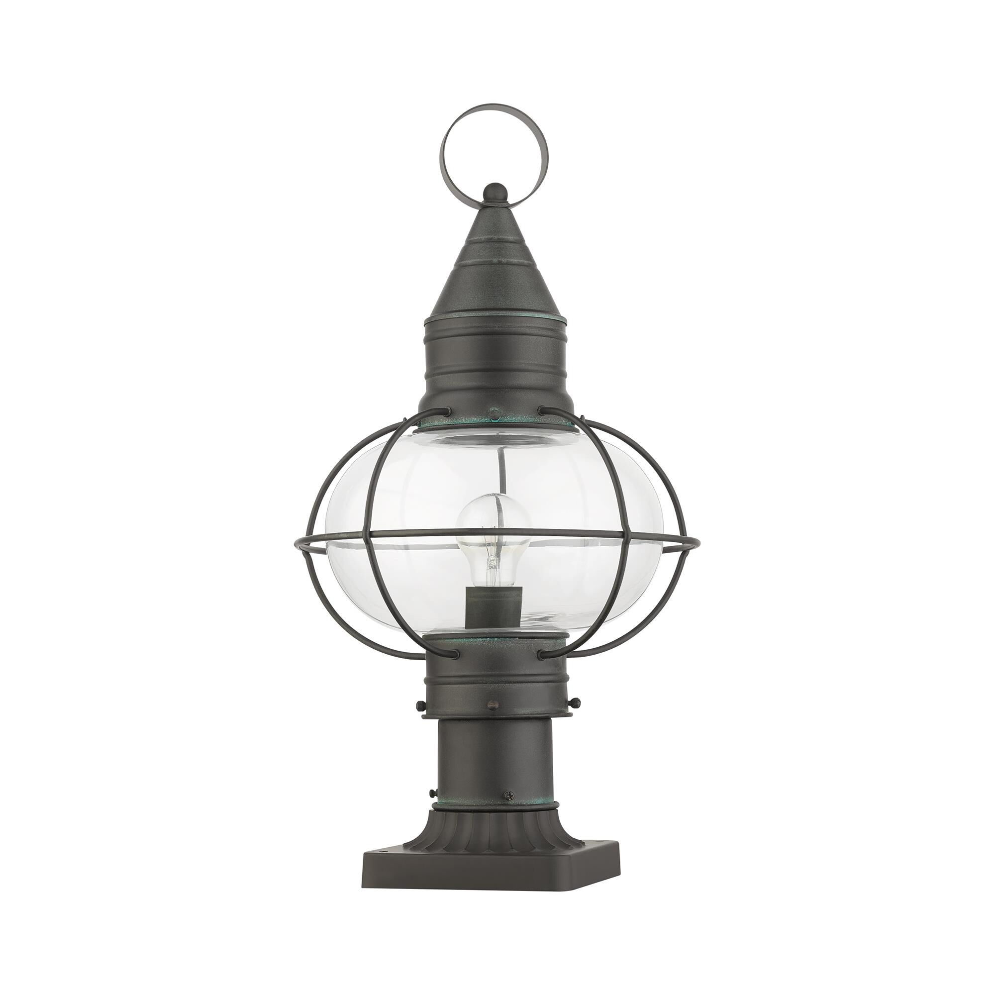 Livex Lighting Newburyport 19 Inch Tall Outdoor Post Lamp