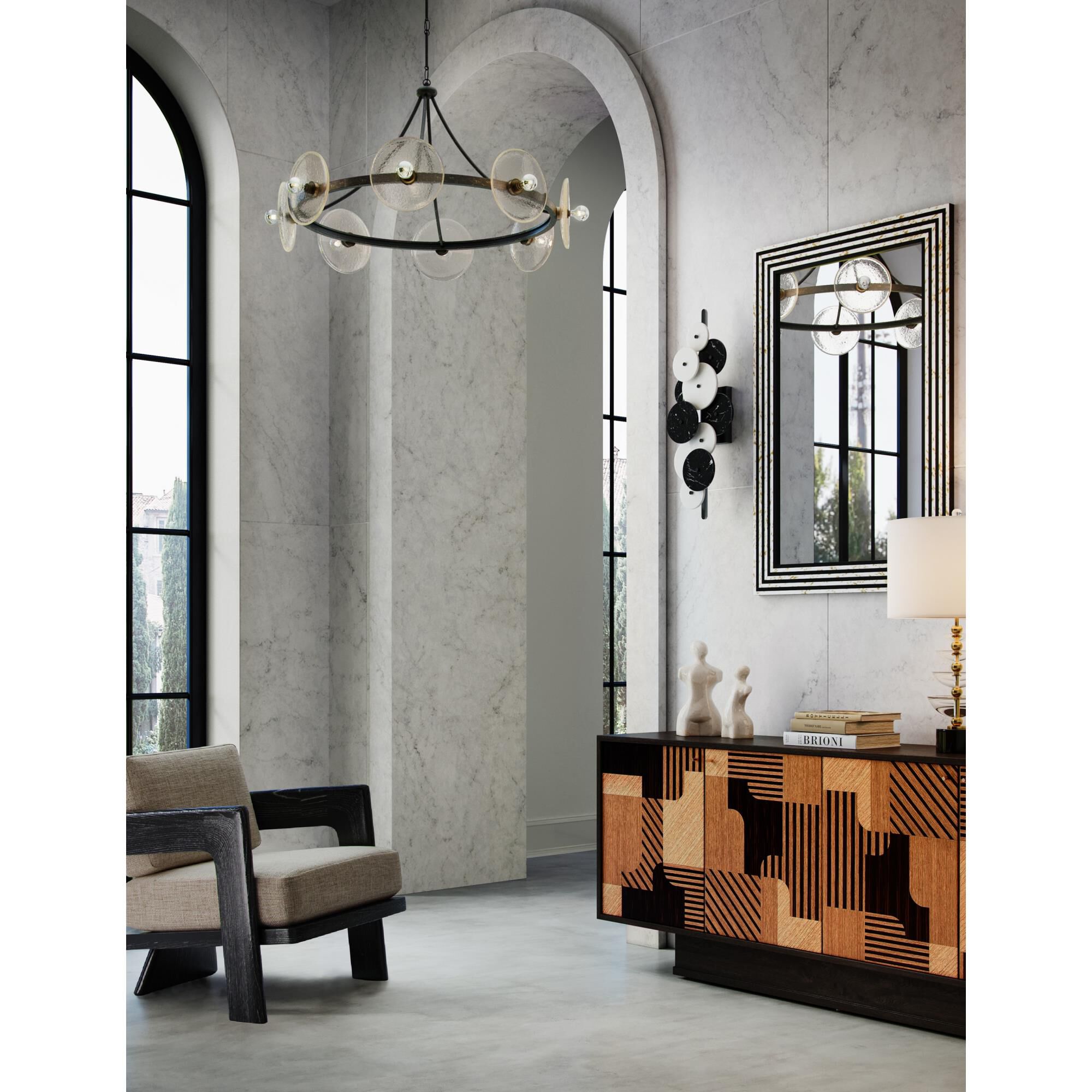 Inyo 11 Inch Wall Sconce by Currey and Company