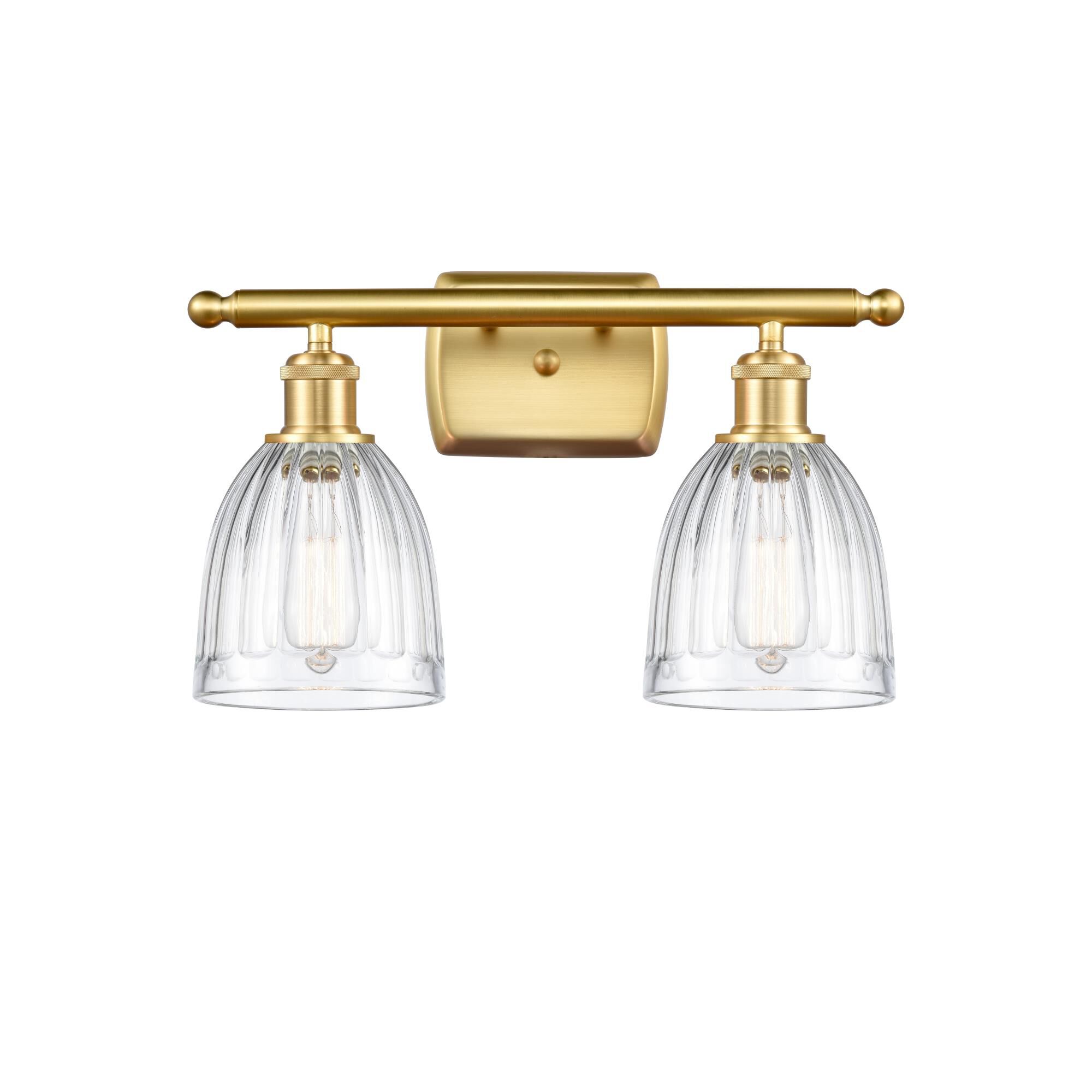 Bruno Marashlian Brookfield 16 Inch 2 Light Bath Vanity Light by Innovations Lighting