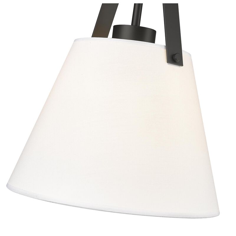 Z-Studio Linen 14 Inch Pendant Light by Z-Lite