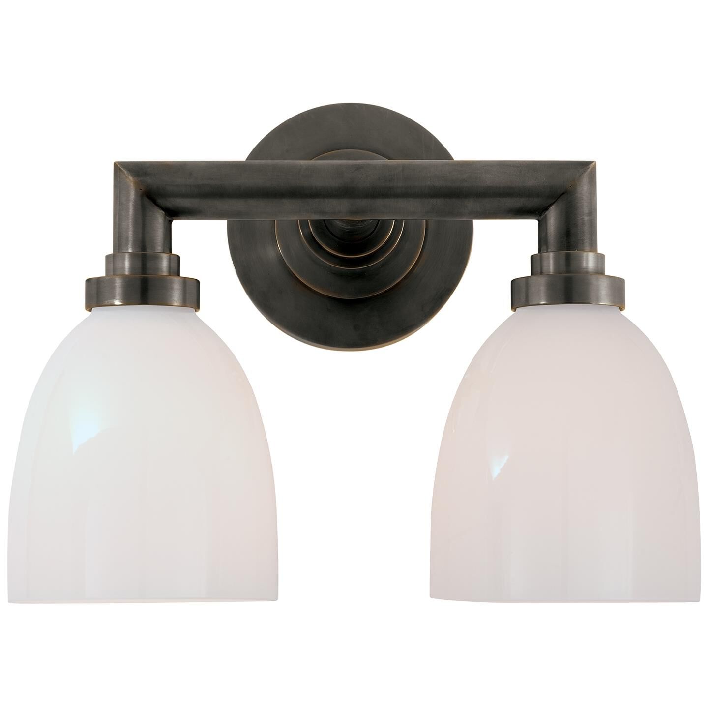 Chapman & Myers Wilton 13 Inch 2 Light Bath Vanity Light by Visual Comfort Signature Collection
