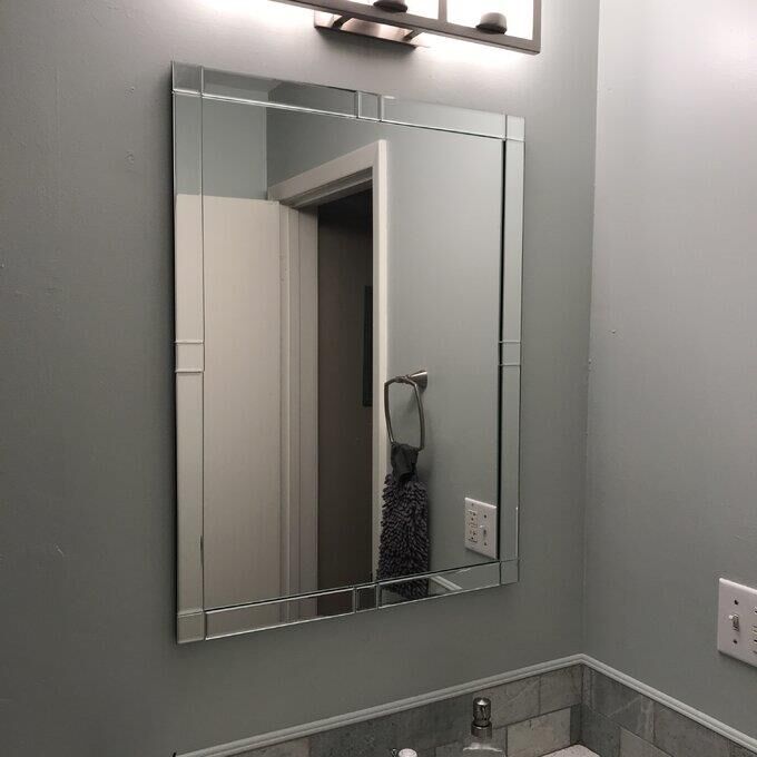 Grand Street Bathroom Mirror by Decor Wonderland