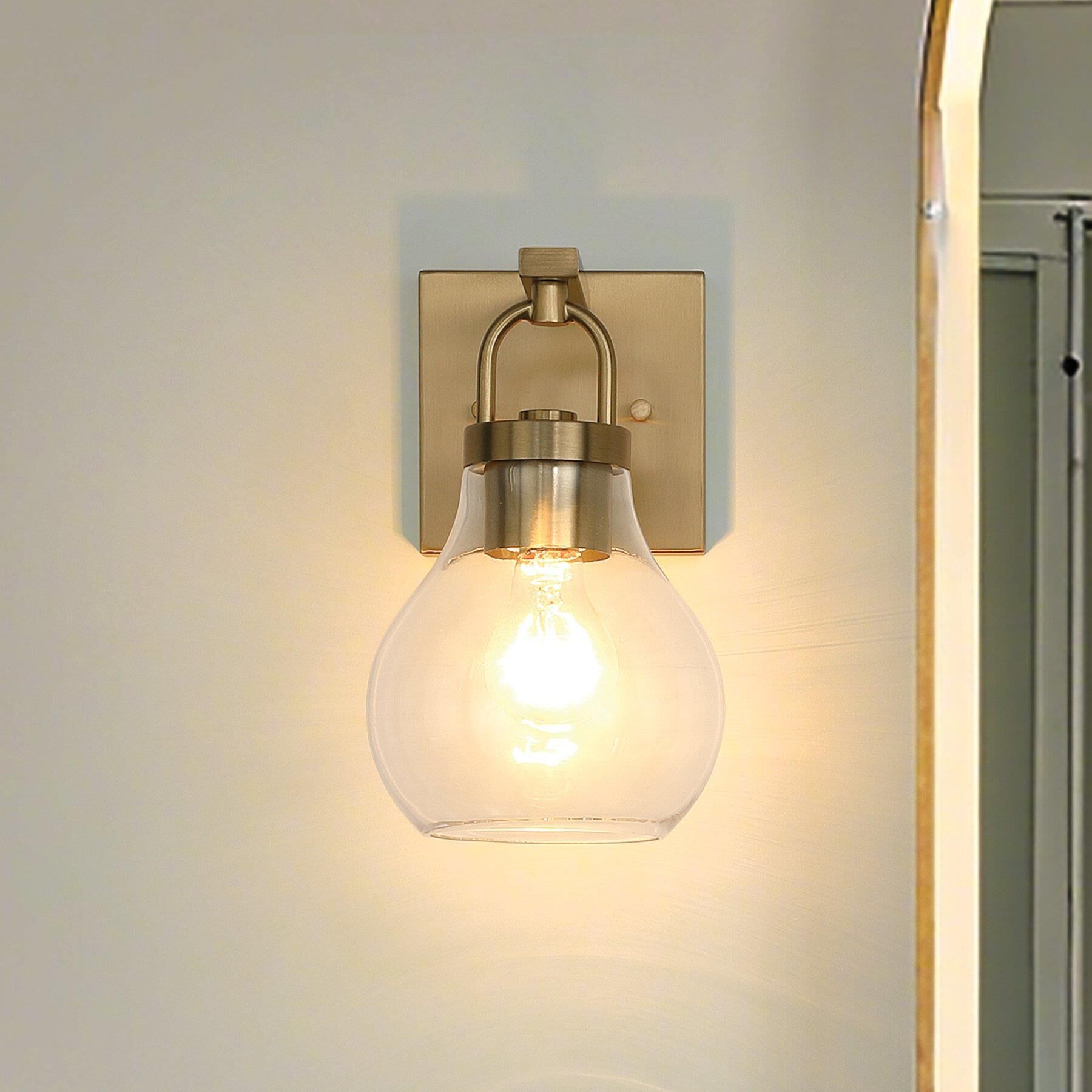 Mansfield 6 Inch Bath Vanity Light by Eglo Lighting