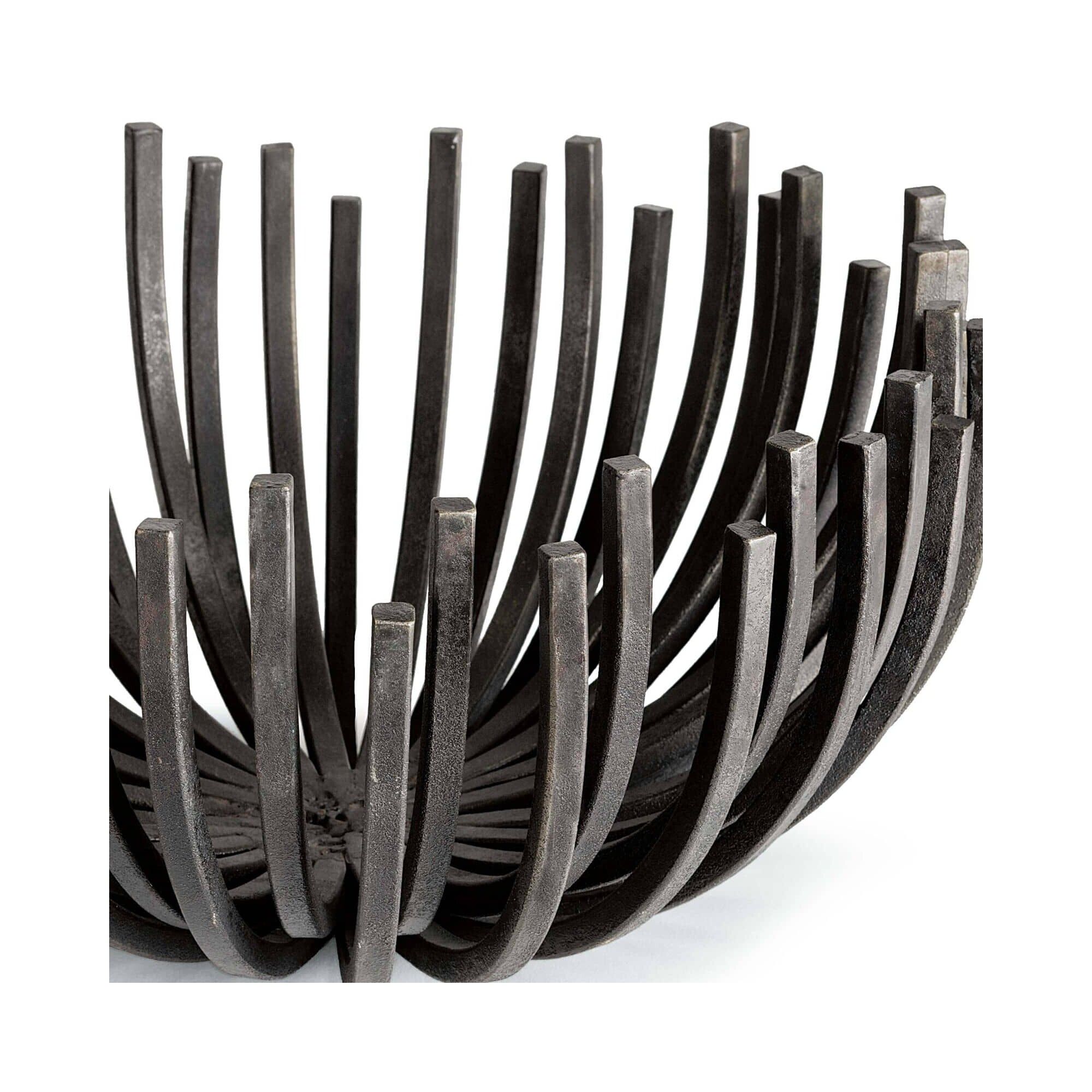 Shown in Blackened Iron finish