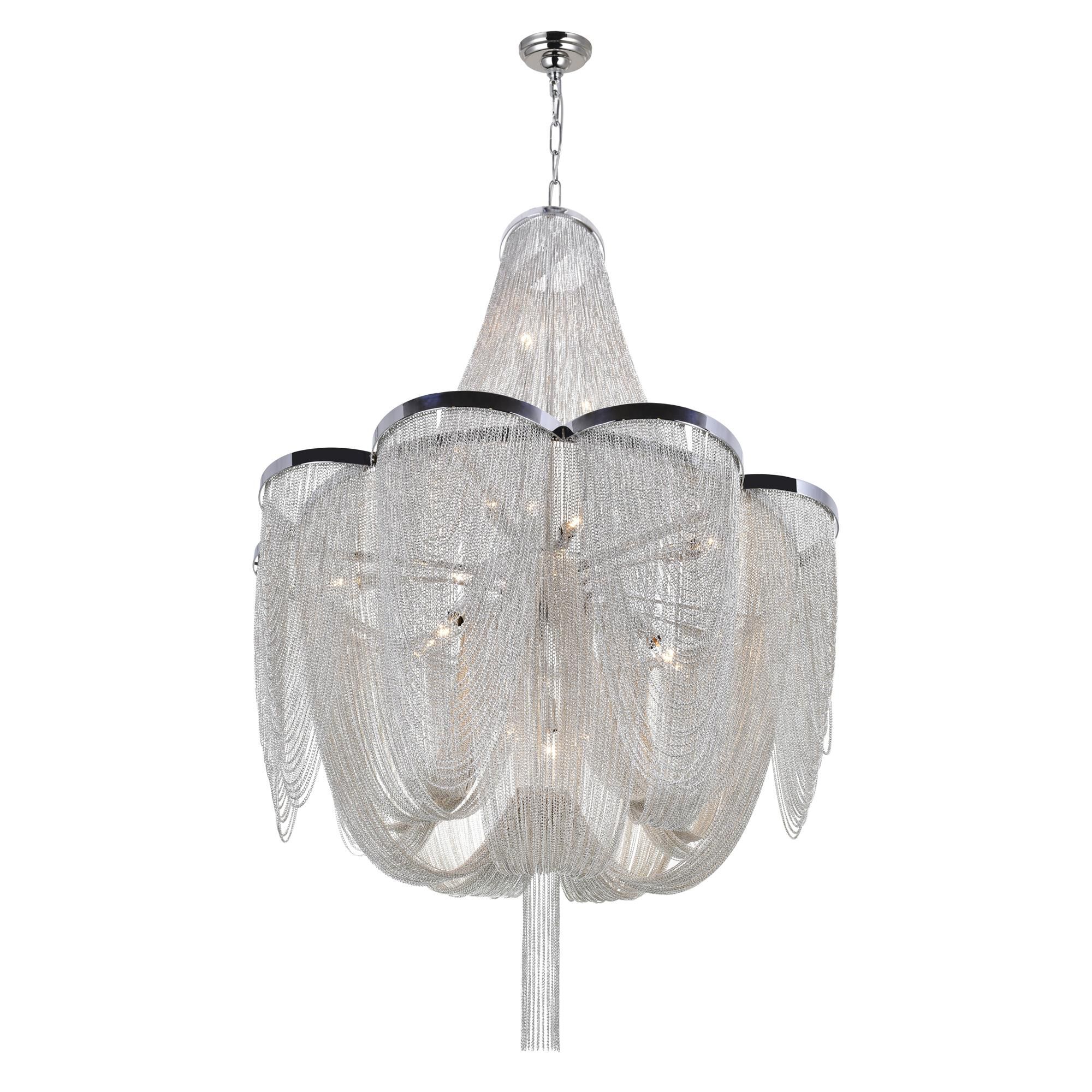 Taylor 22 Inch 10 Light Mini Chandelier by CWI Lighting