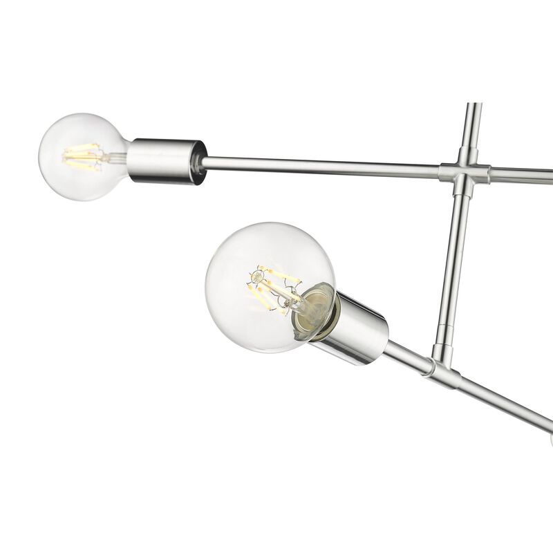 Modernist 23 Inch 3 Light Semi Flush Mount by Z-Lite