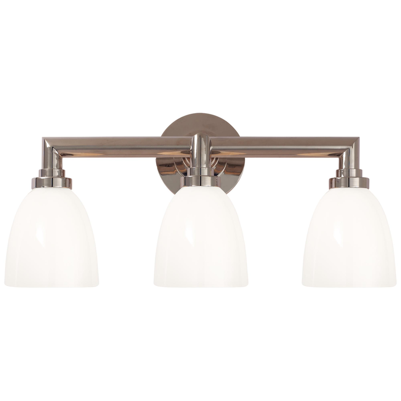 Chapman & Myers Wilton 21 Inch 3 Light Bath Vanity Light by Visual Comfort Signature Collection