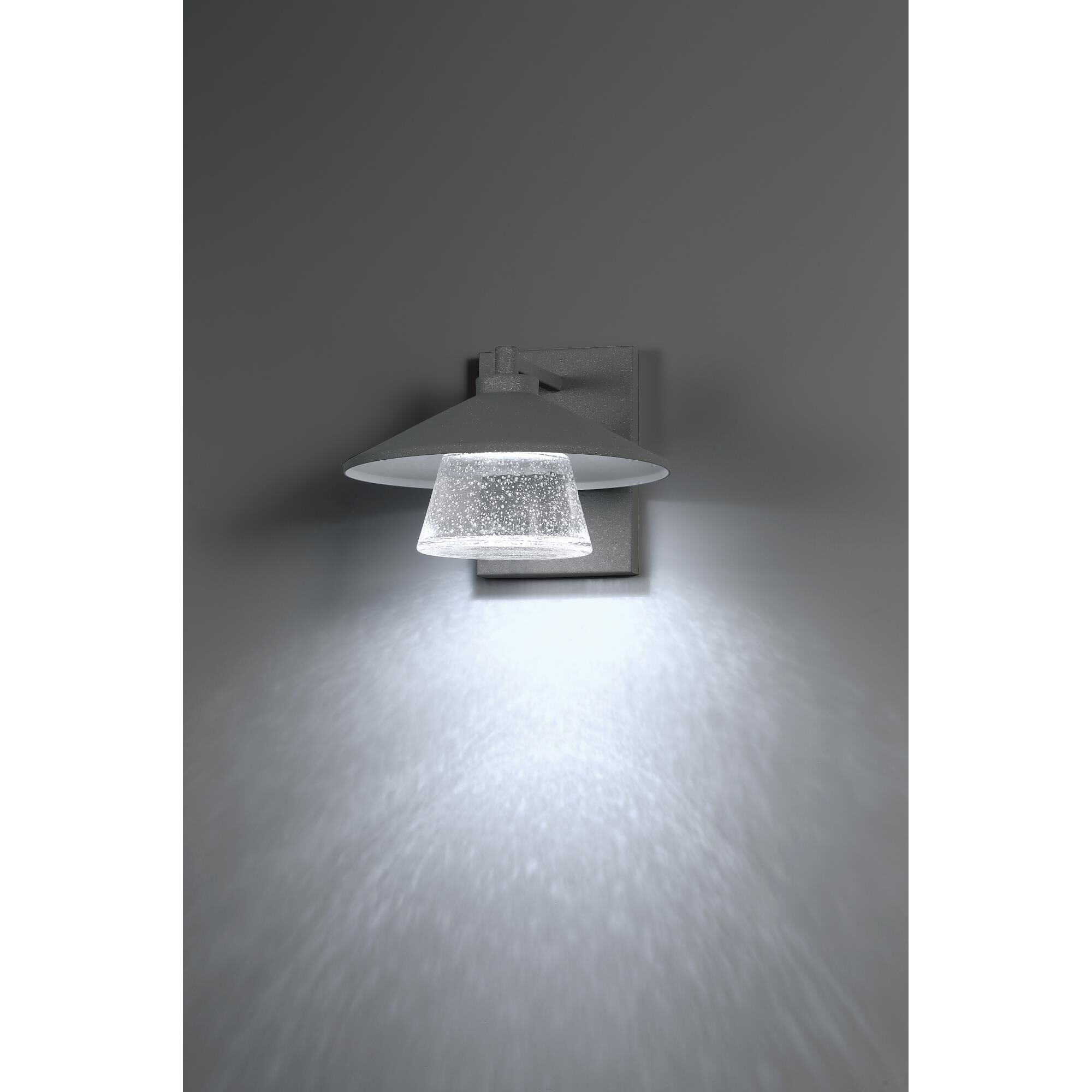 Shown in Satin finish and Seeded Glass glass