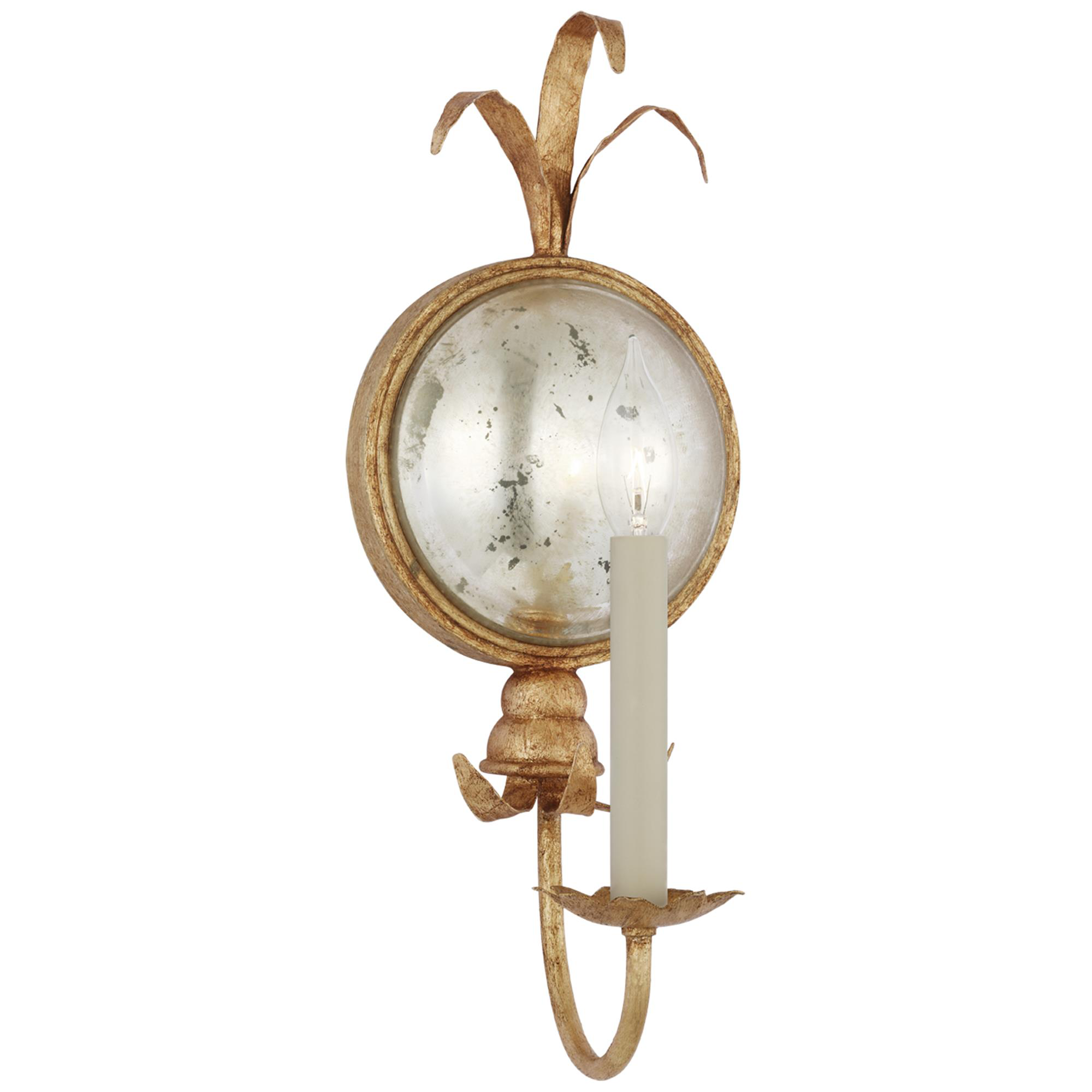 Shown in Gilded Iron finish
