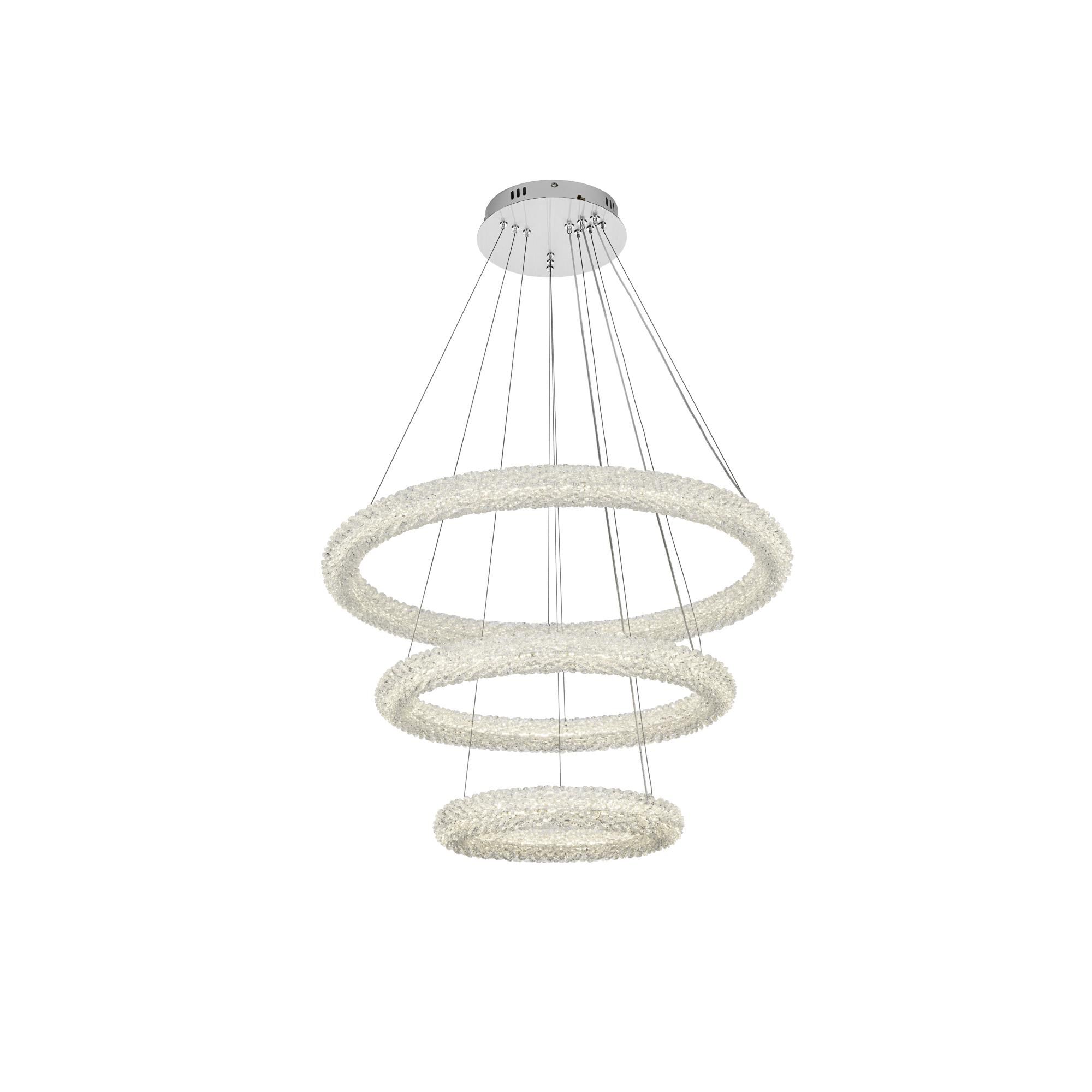 Shown in Chrome finish and Clear Royal Cut crystal