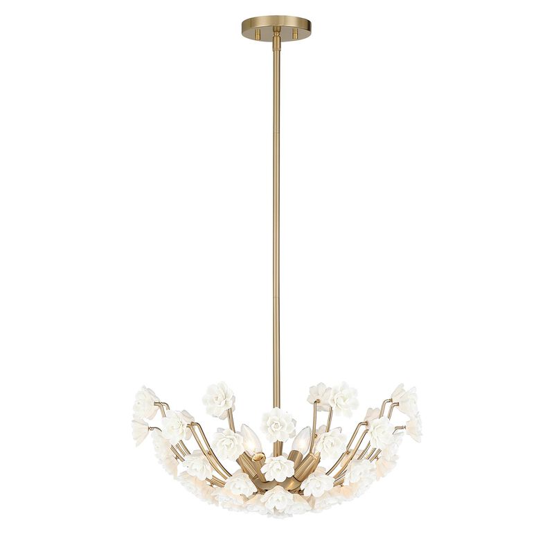 Breegan Jane Flores 20 Inch Mini Chandelier by Savoy House