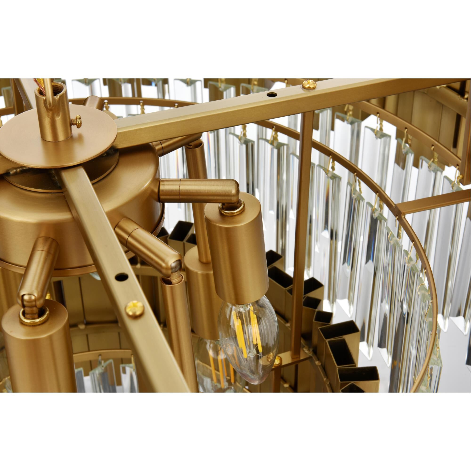 Willow 24 Inch Chandelier by Elegant Lighting