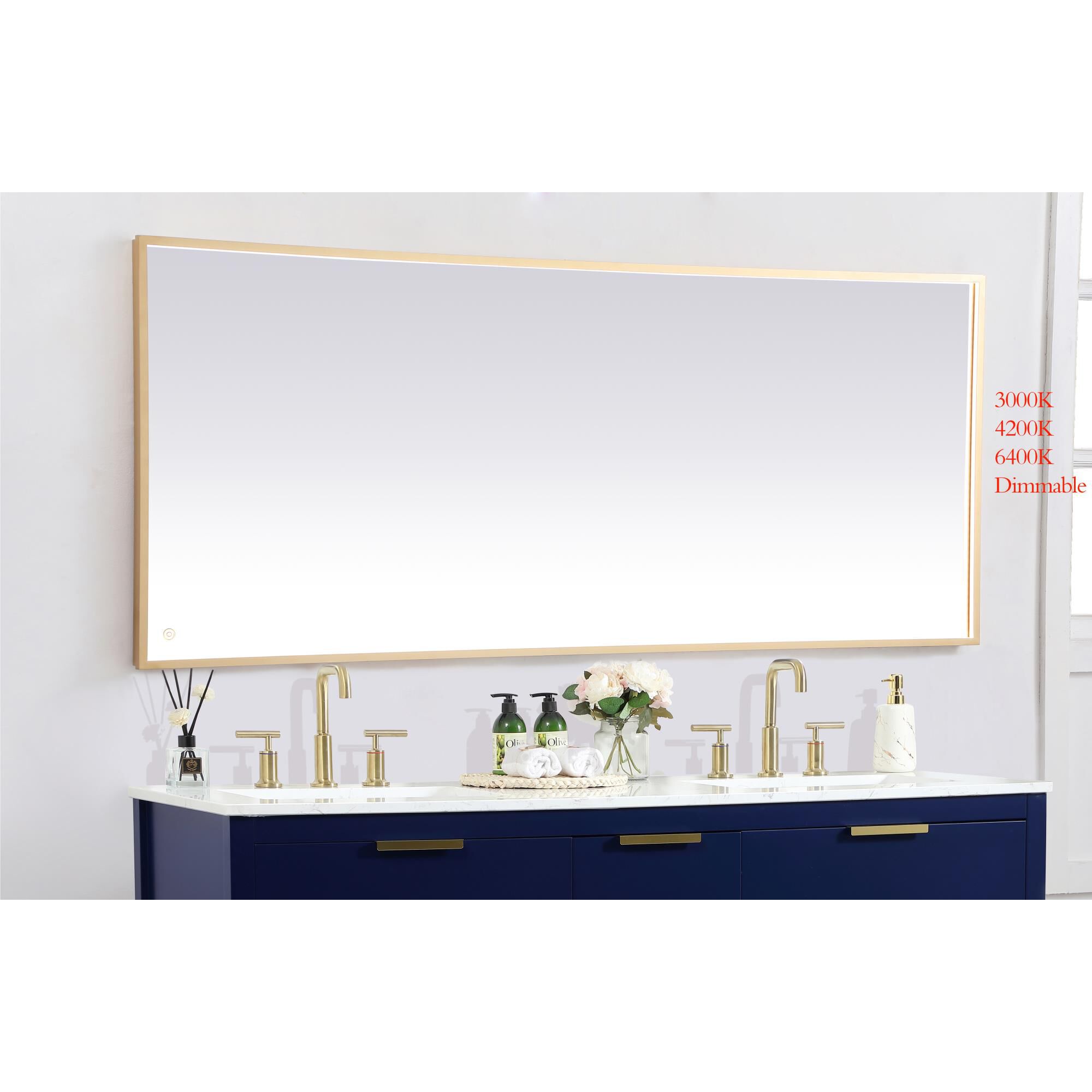 Shown in Brass finish