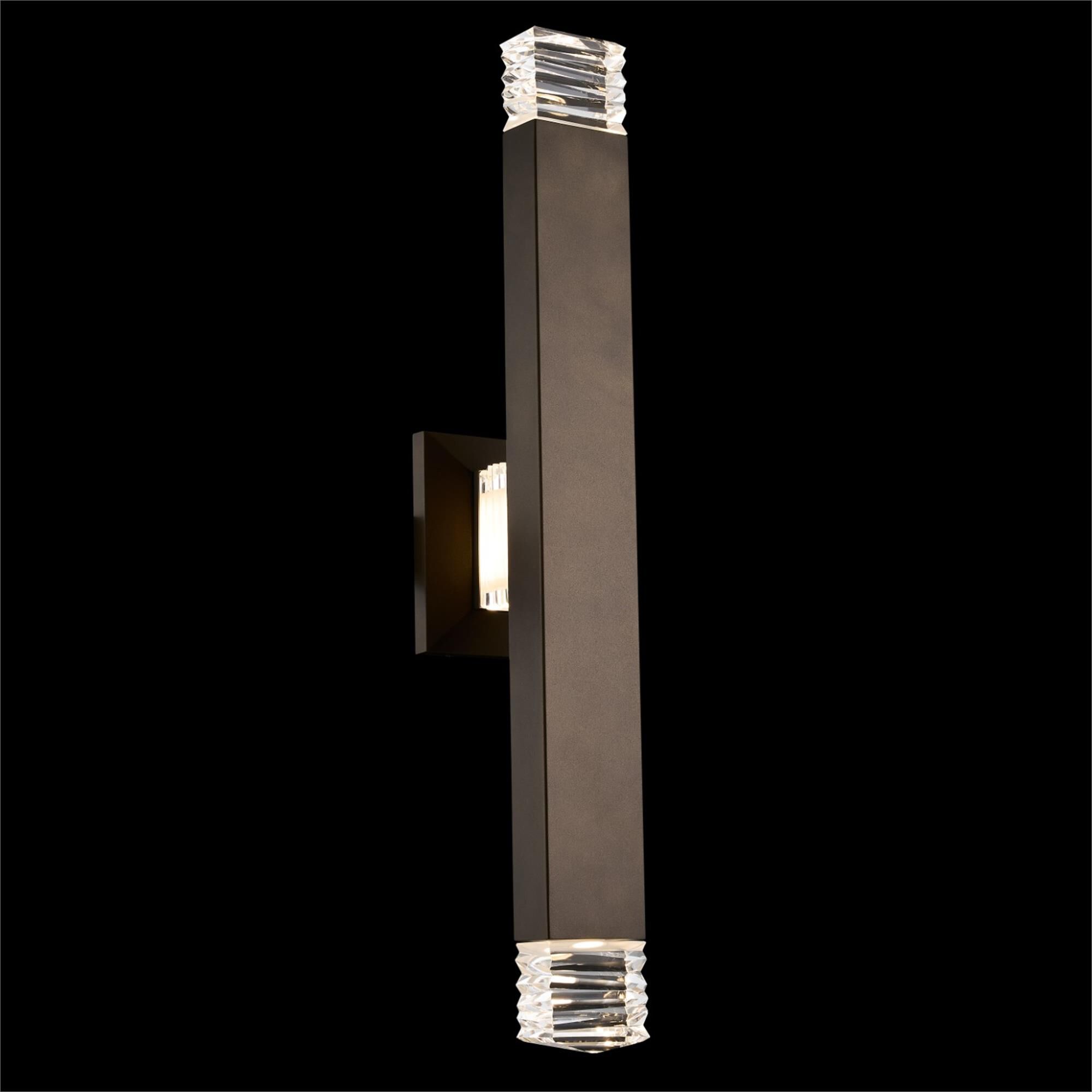 Allegri Tapatta Esterno 34 Inch Tall LED Outdoor Wall Light