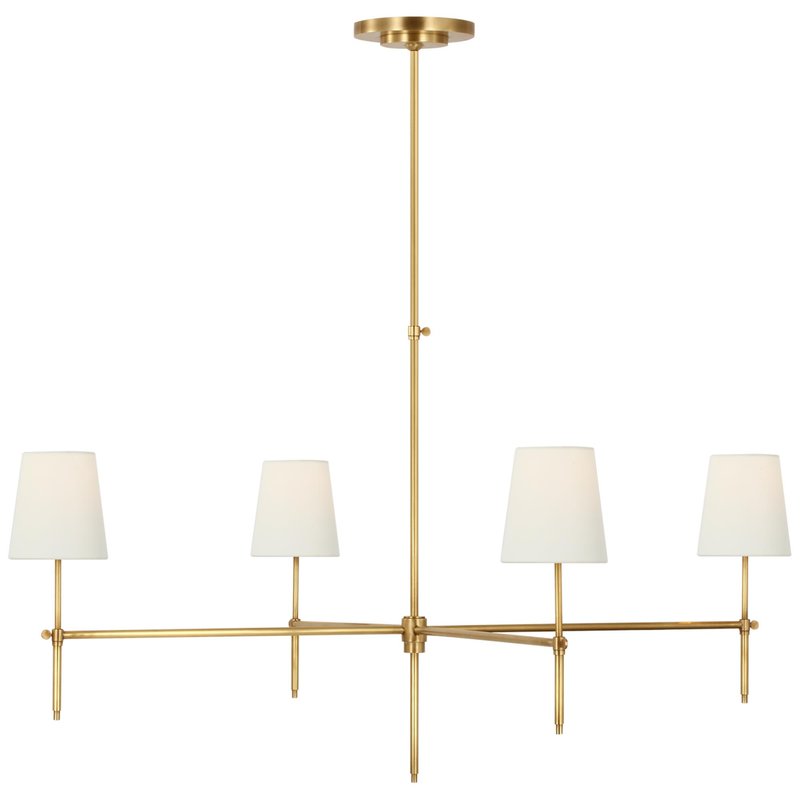 Thomas O'Brien Bryant 48 Inch 4 Light LED Chandelier by Visual Comfort Signature Collection