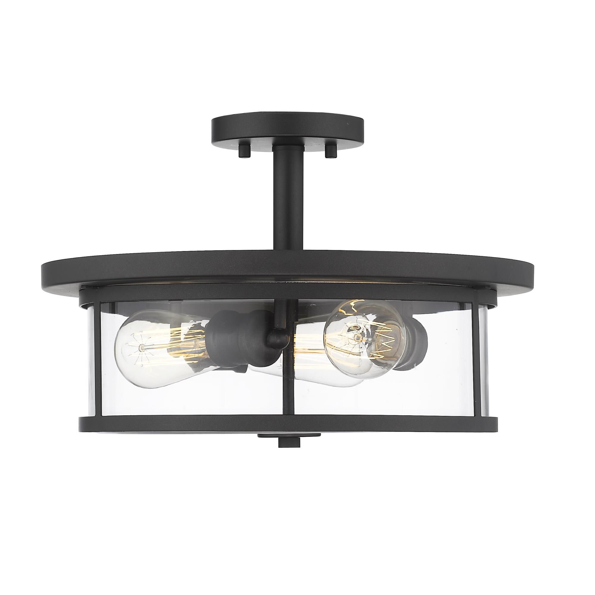 Savannah 15 Inch 3 Light Semi Flush Mount by Z-Lite