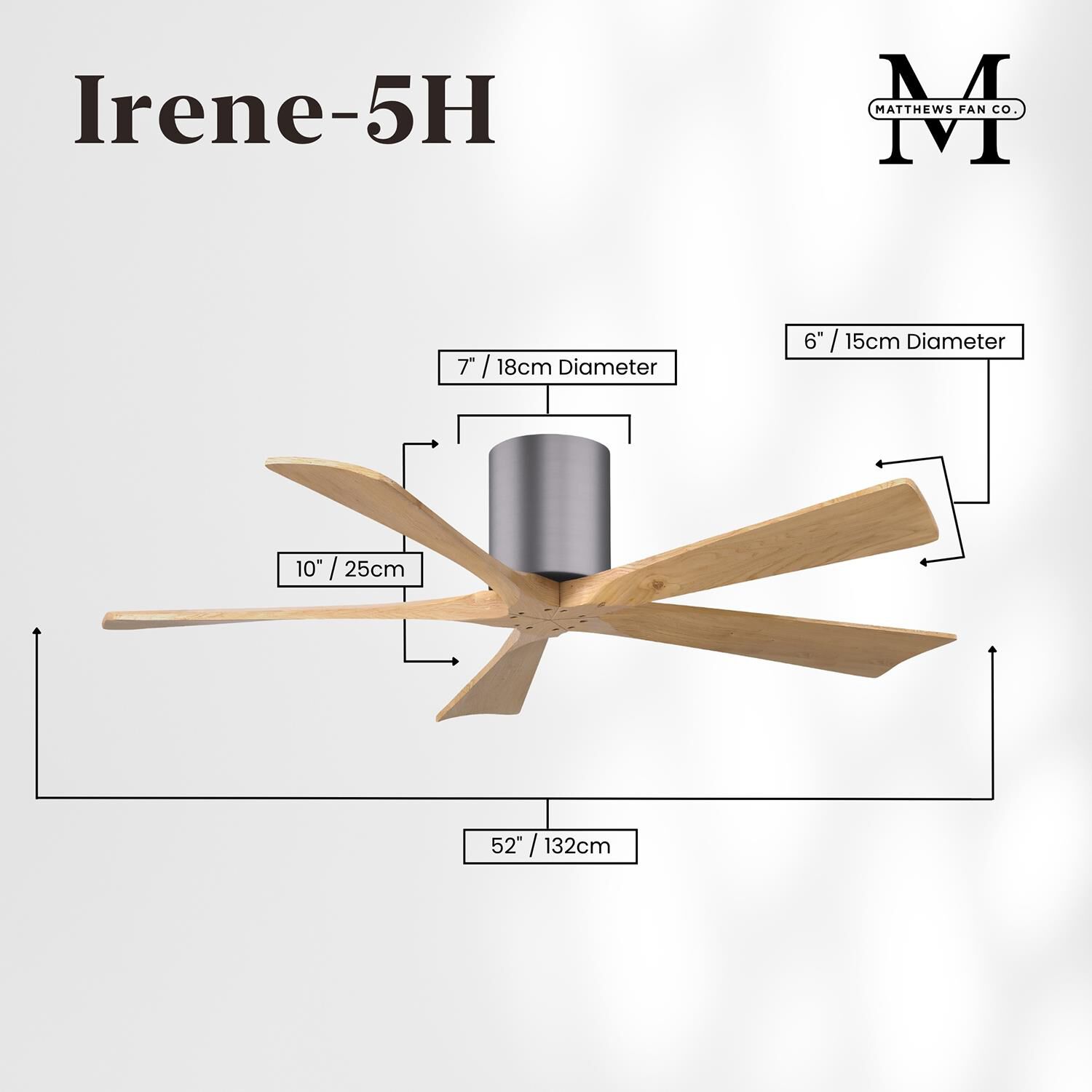 Shown in Brushed Pewter finish