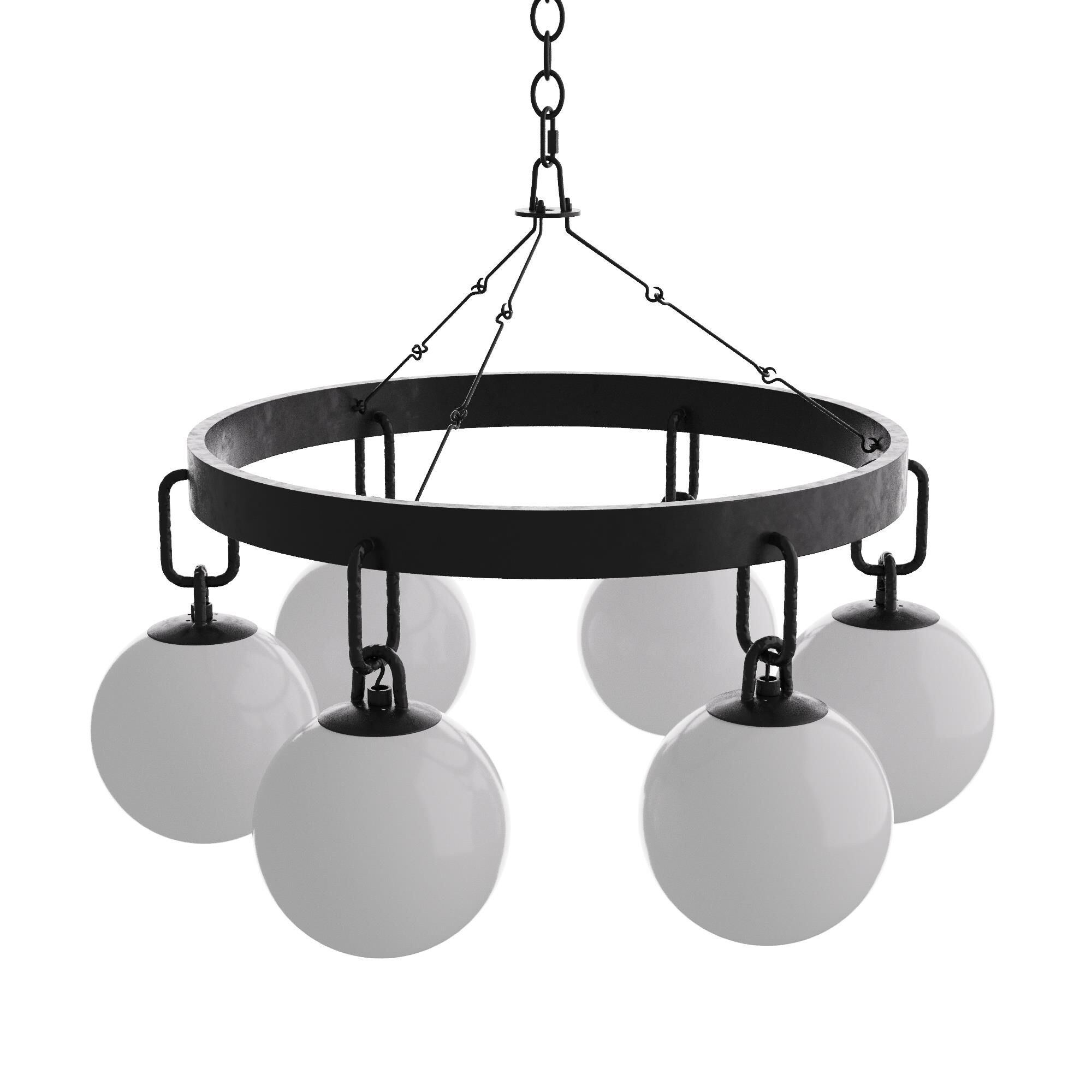 Shown in Bronze finish and Frosted glass