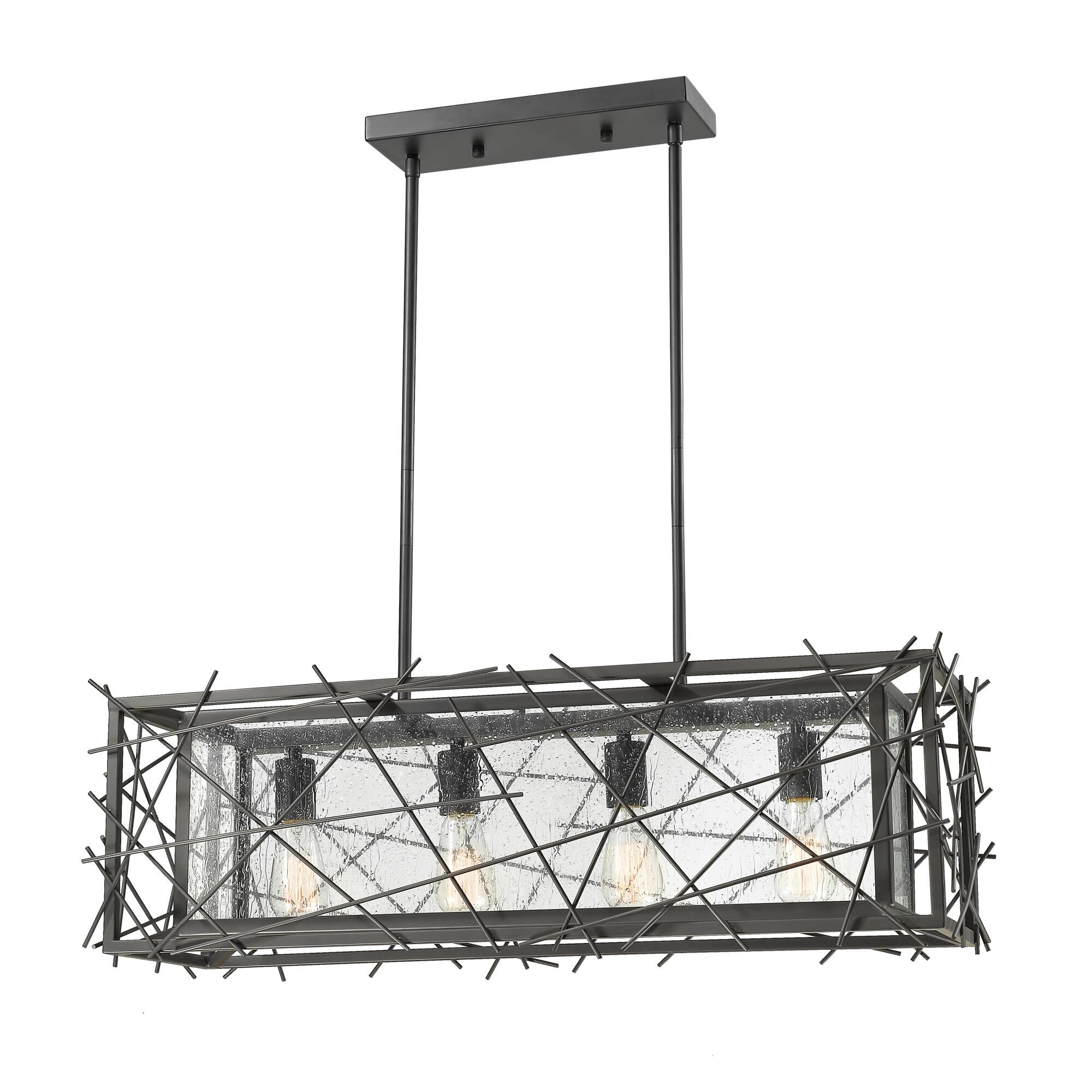 Stanwood 32 Inch 4 Light Linear Suspension Light by Z-Lite