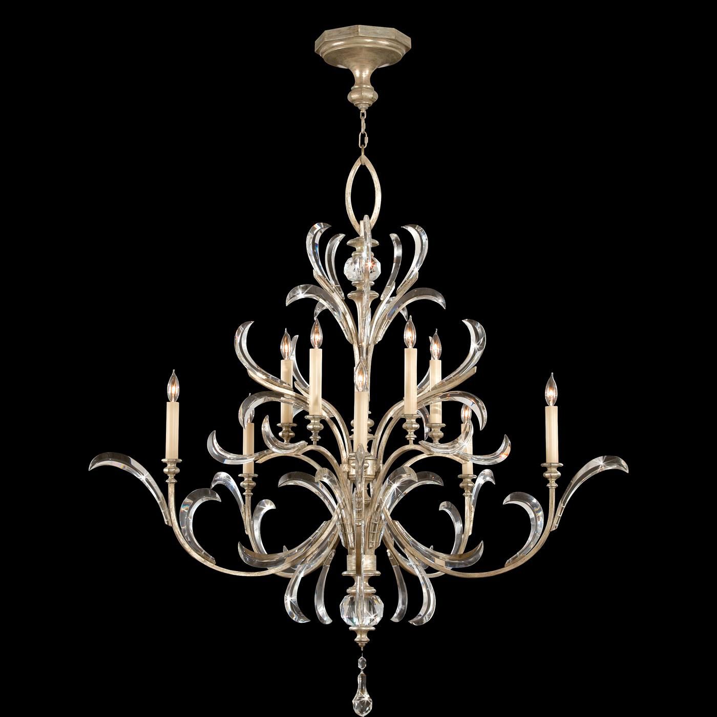 Beveled Arcs Chandelier by Fine Art Handcrafted Lighting