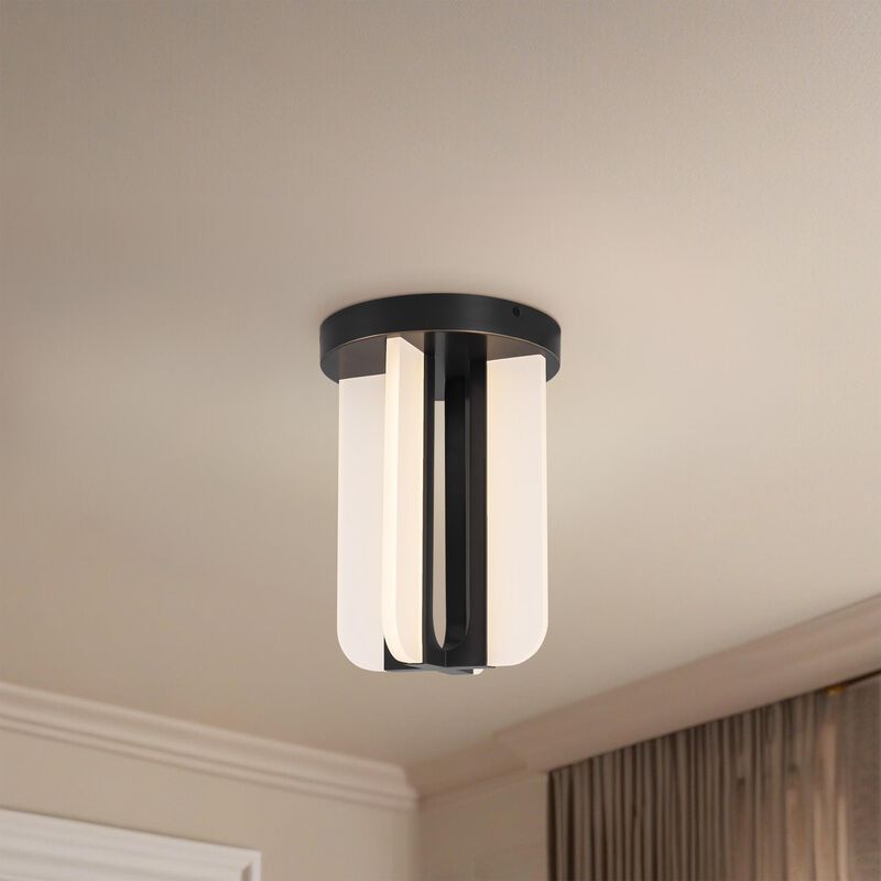 Elisa Carlucci Anders 8 Inch Semi Flush Mount by Alora Lighting