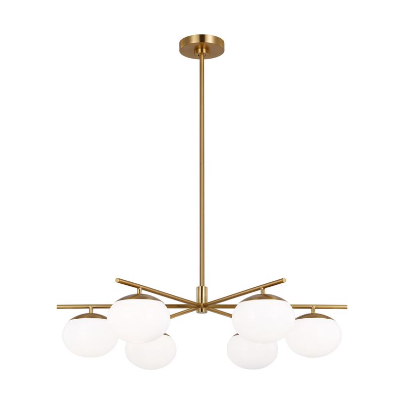 Ellen DeGeneres Lune Medium Chandelier by Visual Comfort Studio