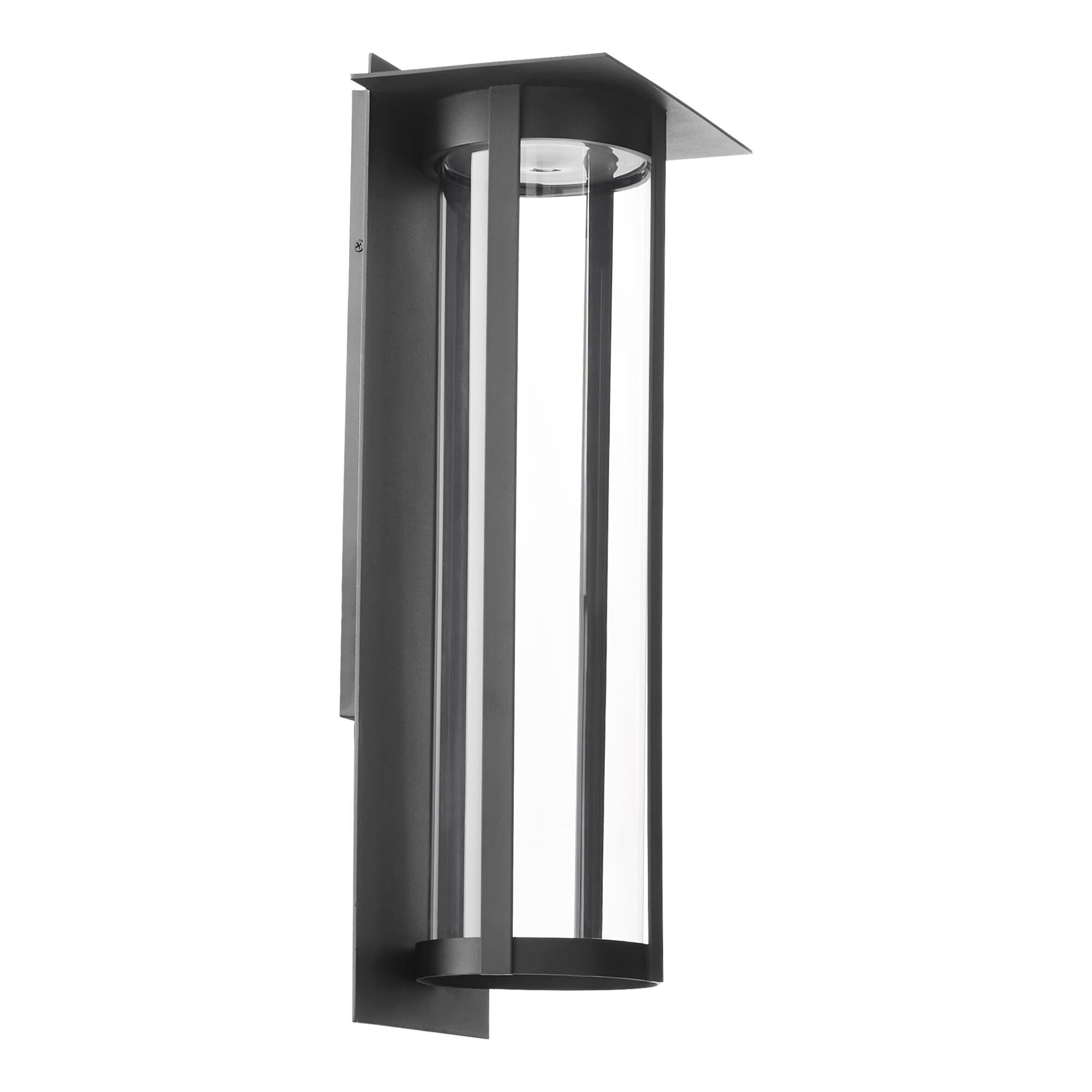 Shown in Textured Black finish and Clear glass