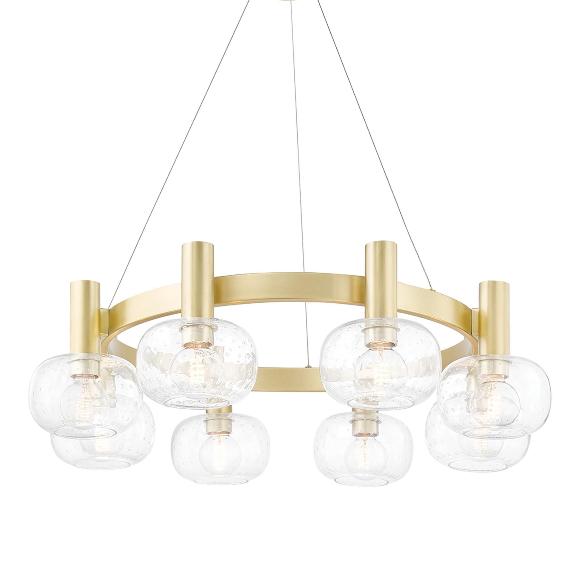 Harlow 35.5 Inch Chandelier by Mitzi