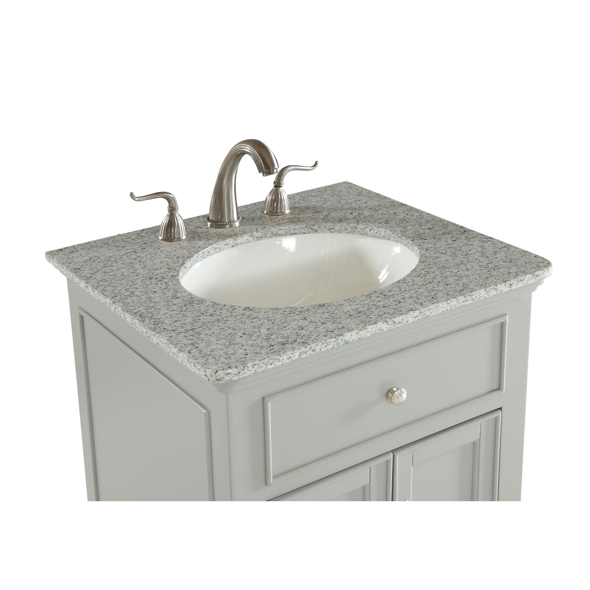 Shown in Light Grey finish