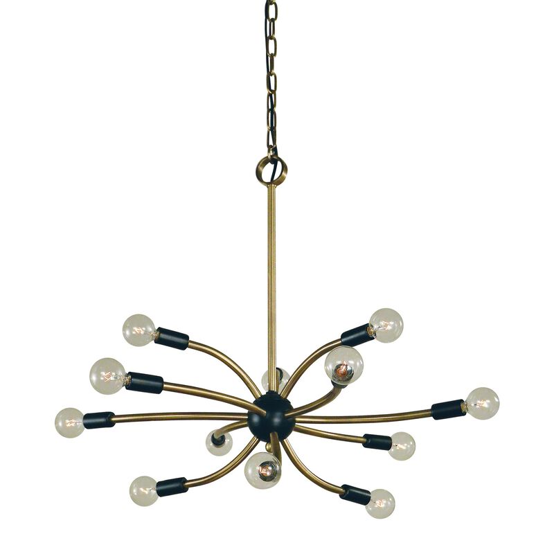 Comet 27 Inch 12 Light Chandelier by Framburg