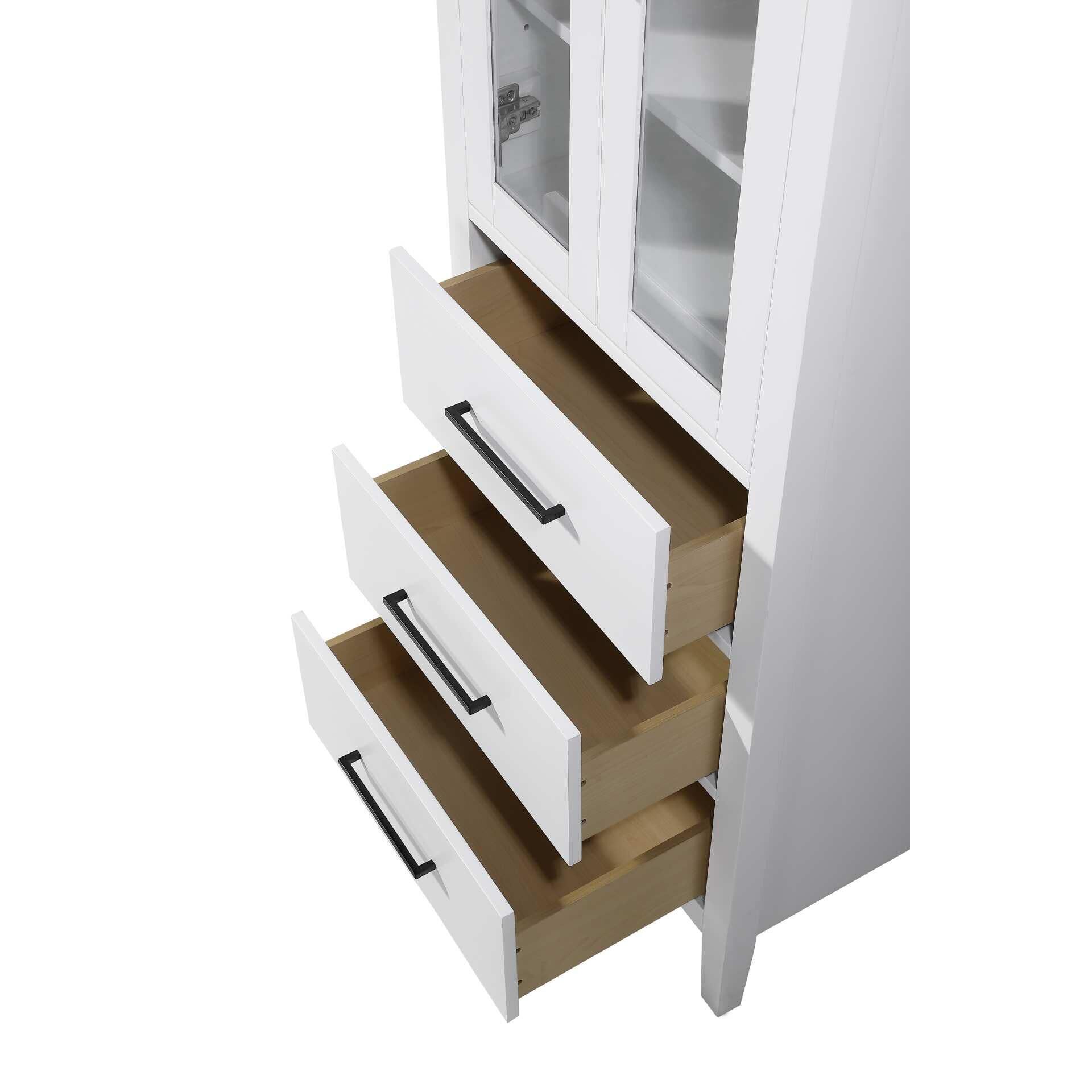 Shown in White finish